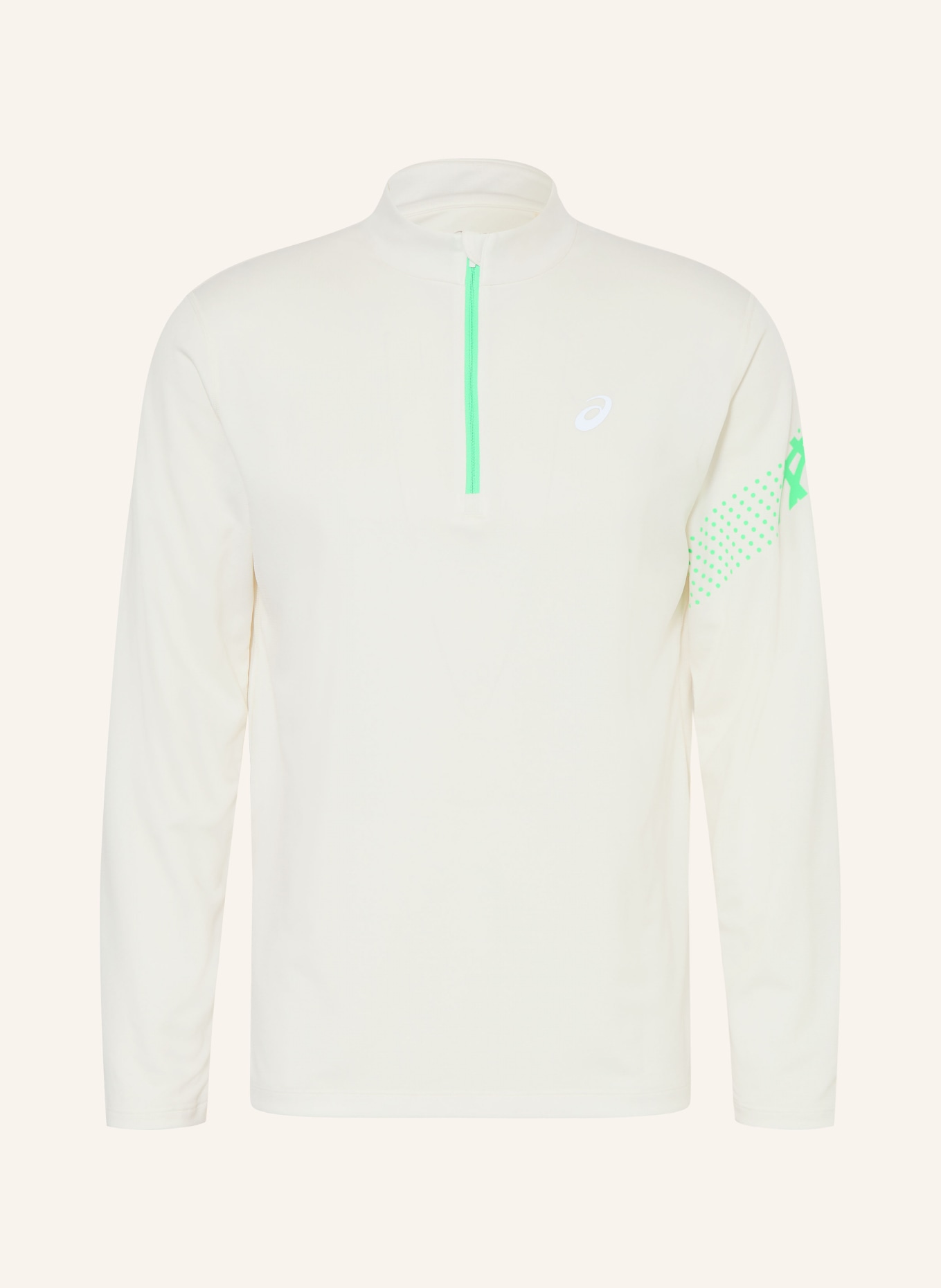ASICS Laufshirt ICON LS: CREME