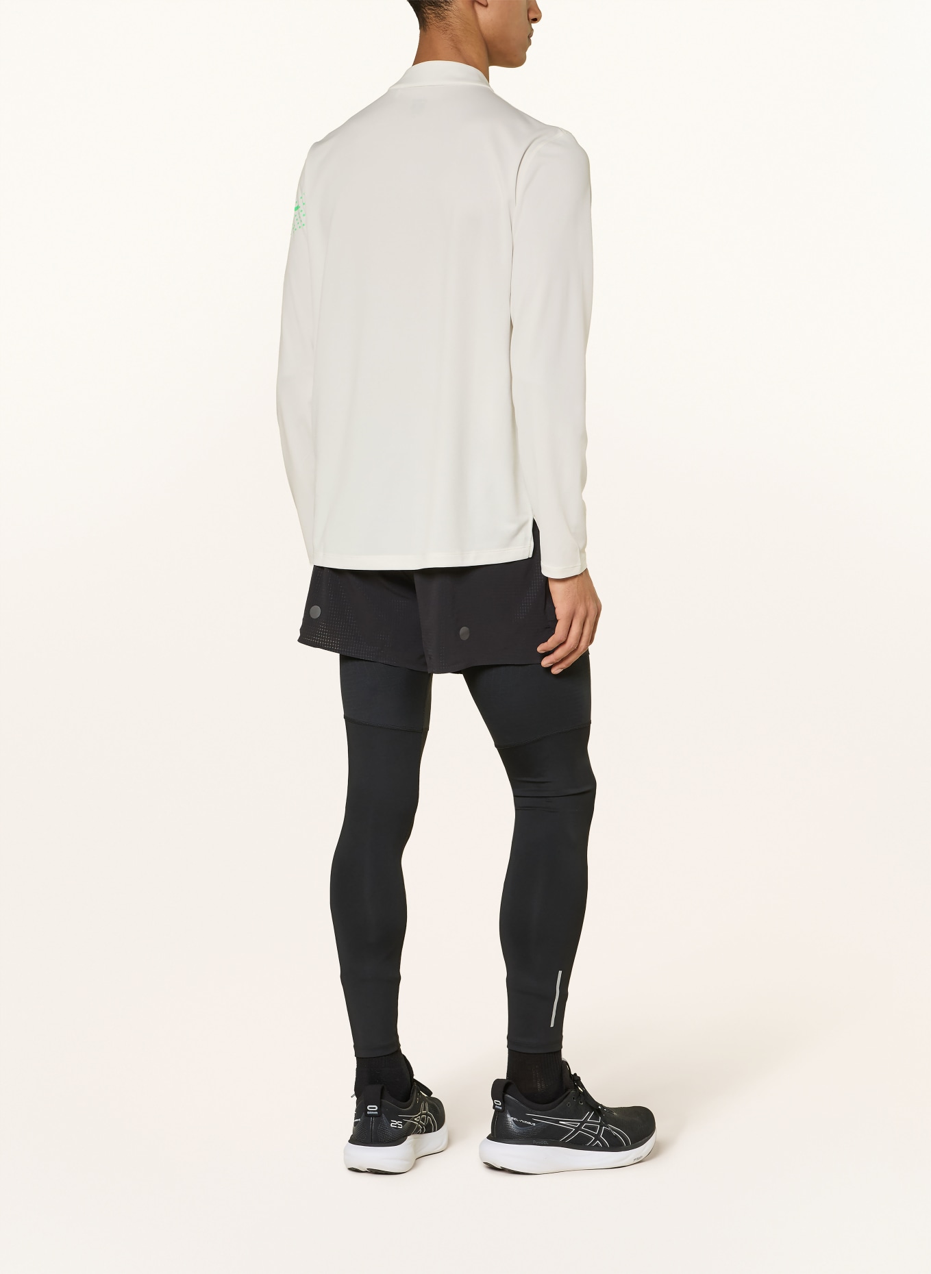 ASICS Laufshirt ICON LS: CREME