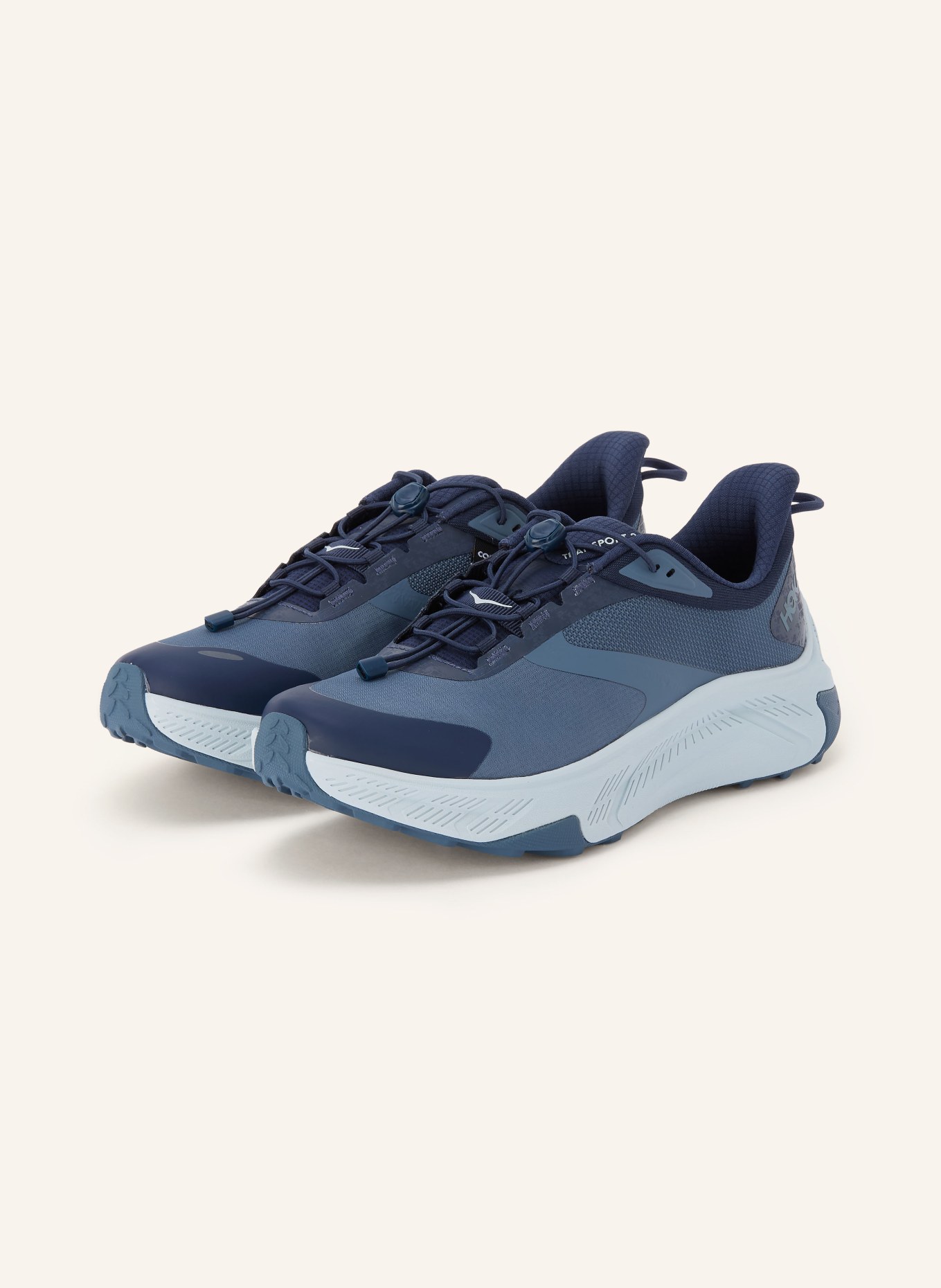 HOKA Hiking boots TRANSPORT 2: DARK BLUE / BLUE
