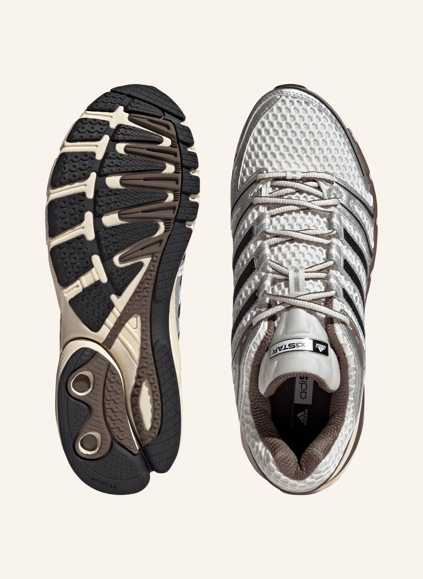 adidas Originals Sneaker ADISTAR CONTROL 5: WEISS / BRAUN / SCHWARZ