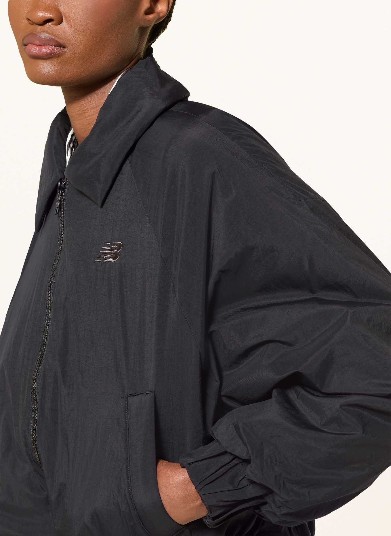 new balance blouson: BLACK