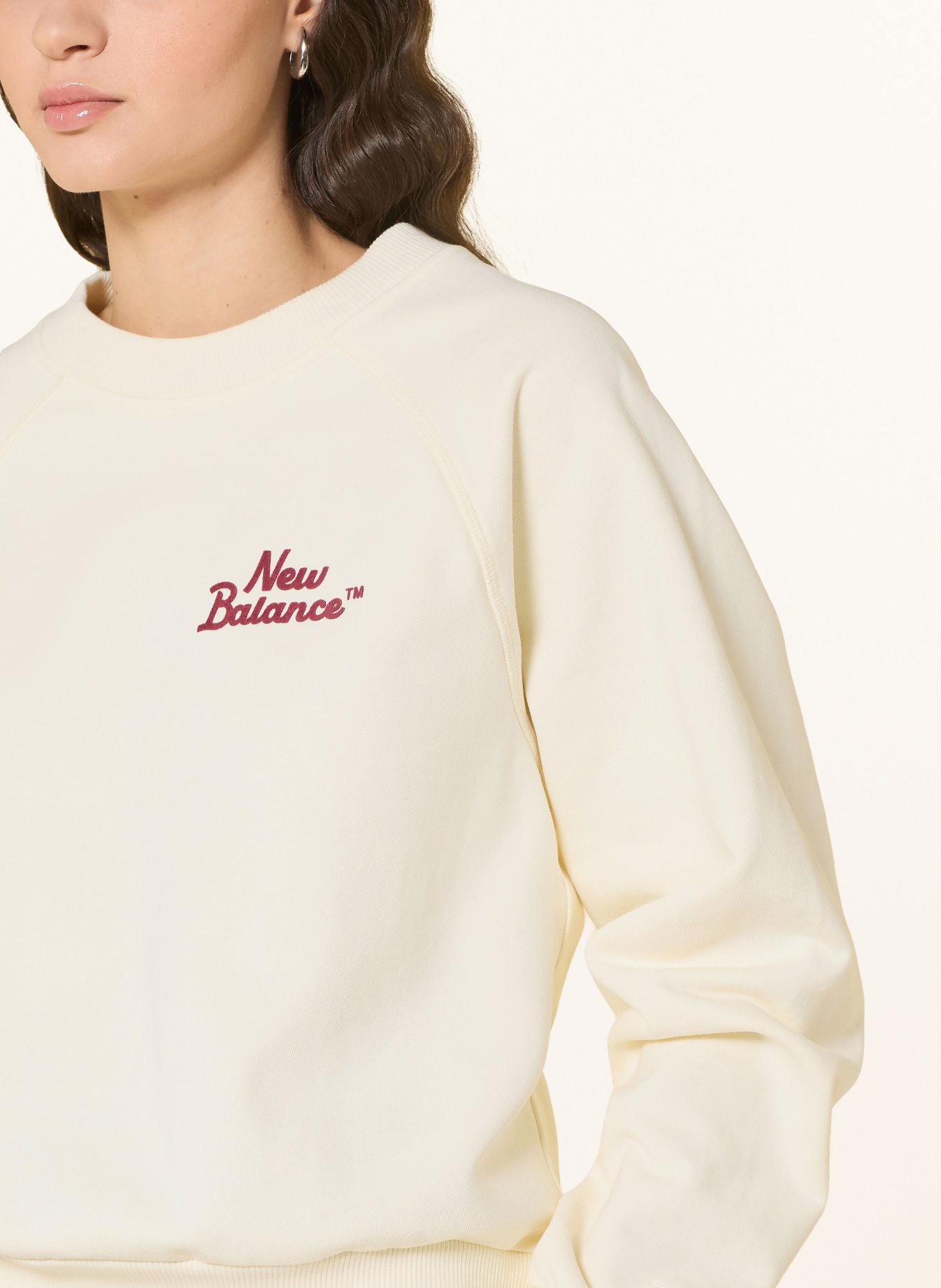 new balance Sweatshirt: CREME