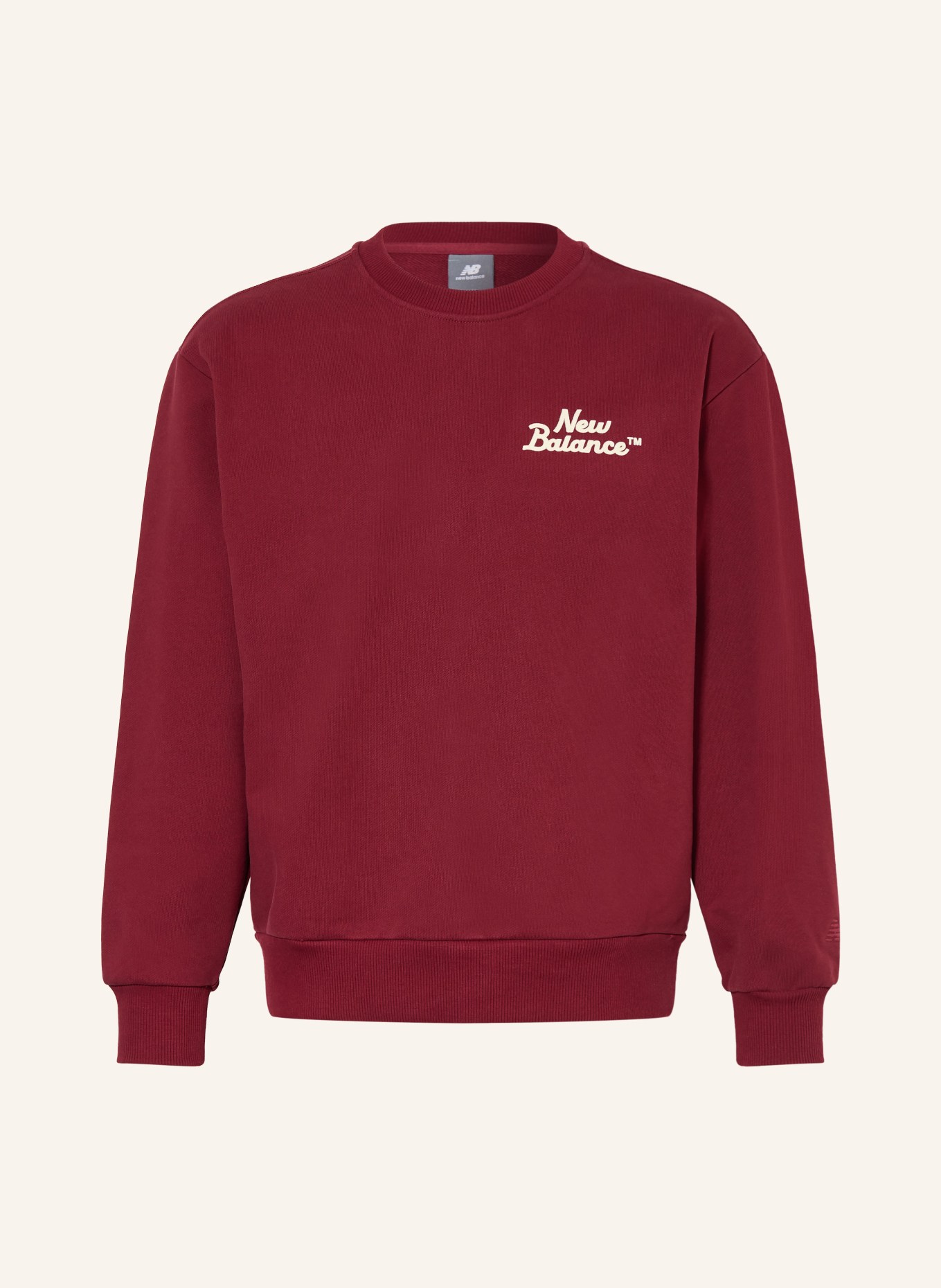 new balance Sweatshirt: DUNKELROT