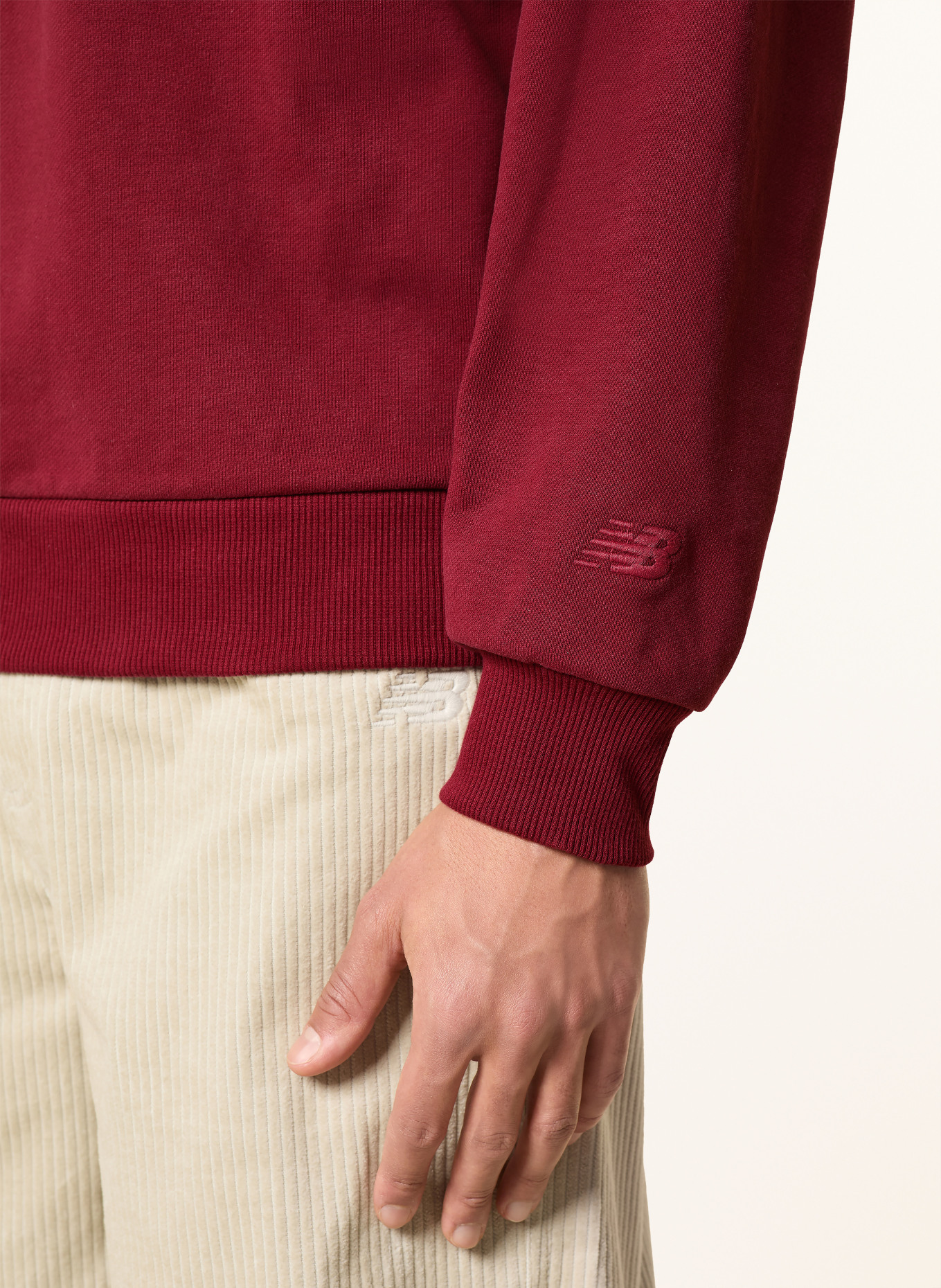 new balance Sweatshirt: DUNKELROT