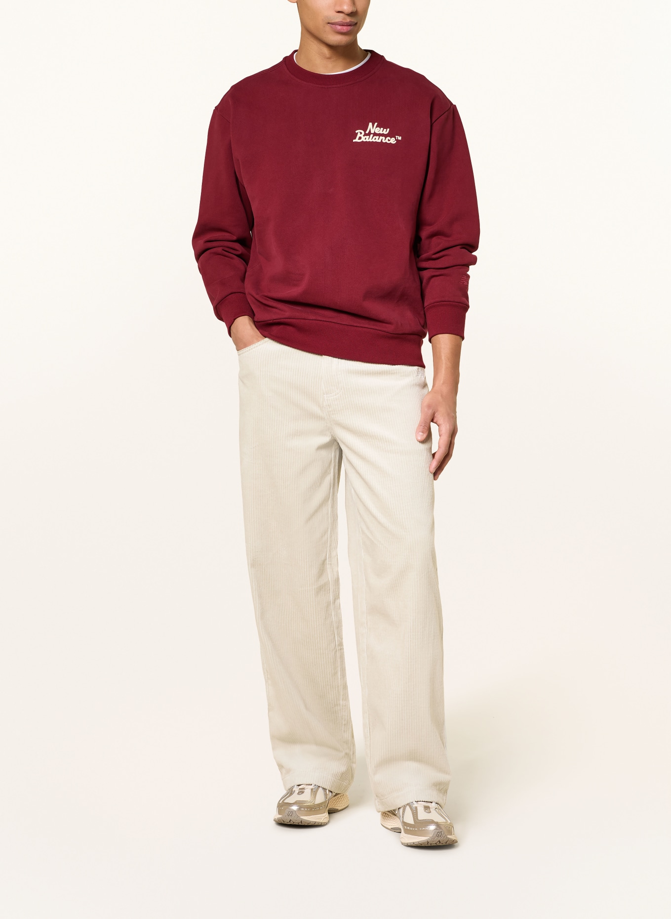 new balance Cordhose: BEIGE