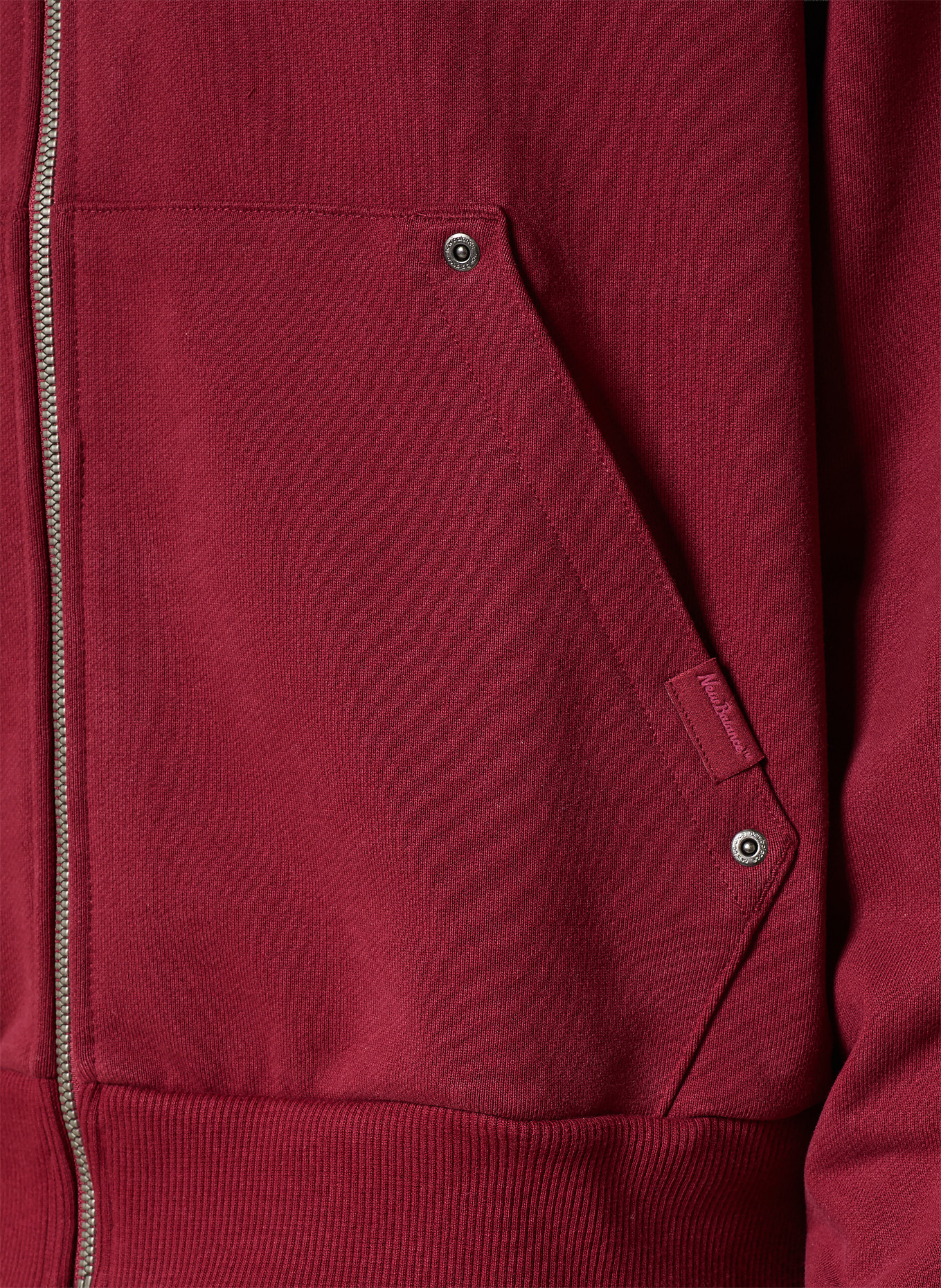 new balance Sweatjacke: DUNKELROT