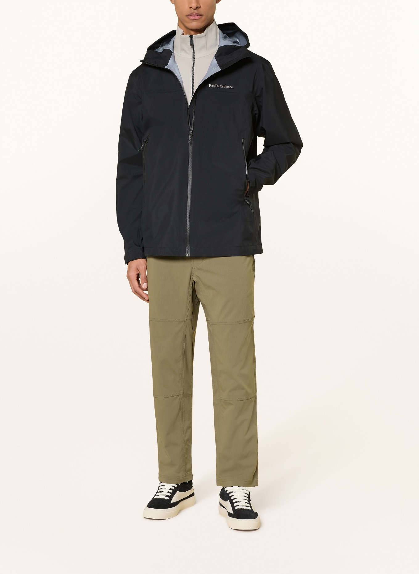 Peak Performance Funktionsjacke TREELINE GORE-TEX 3L: SCHWARZ