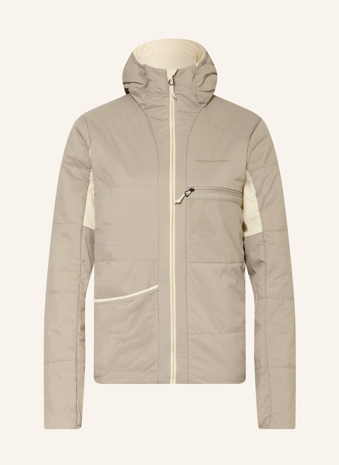 Peak Performance Funktionsjacke FREELIGHT REVERSIBLE zum Wenden: BEIGE