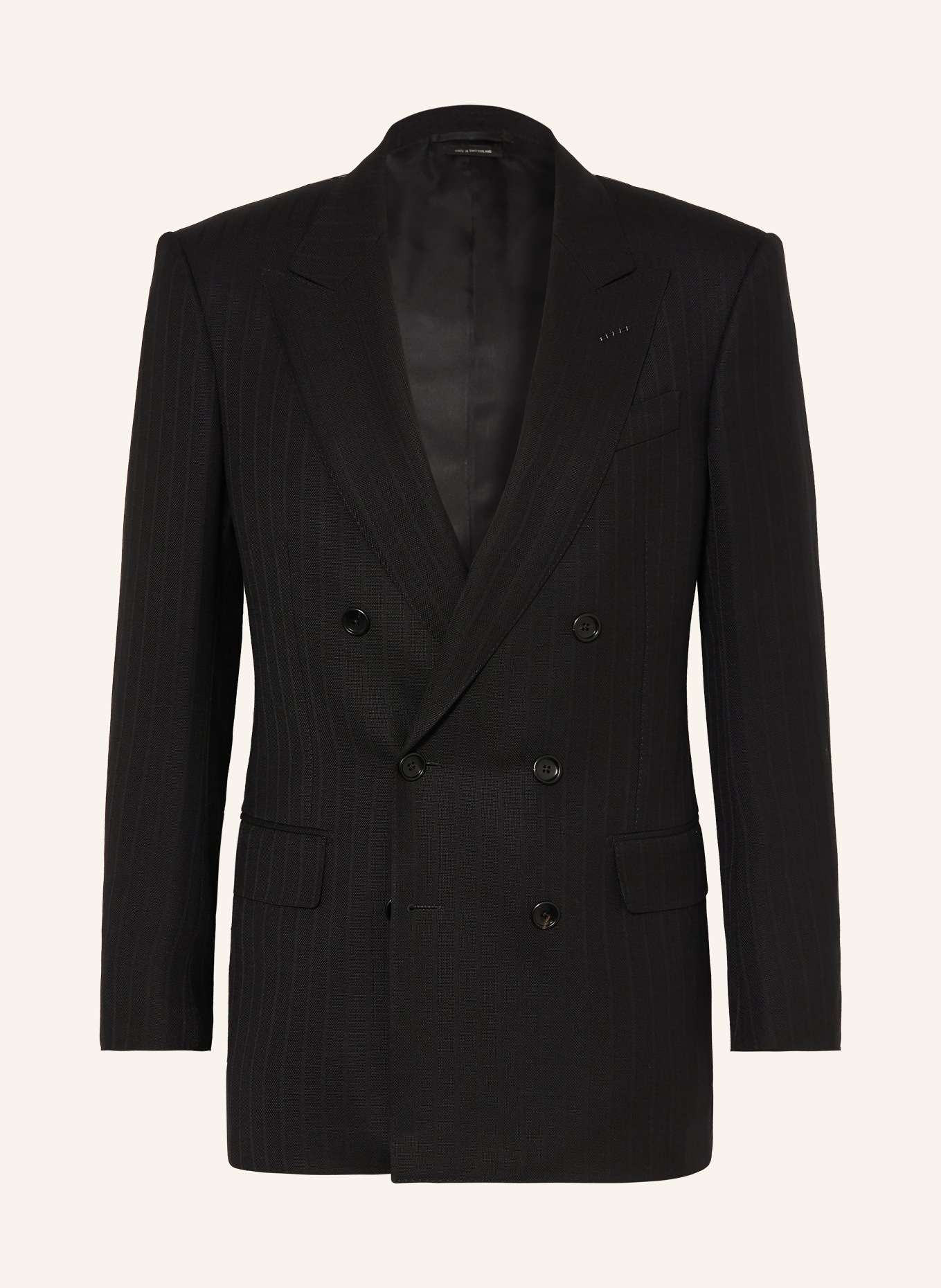 TOM FORD Extra slim fit suit jacket: NAA BLACK