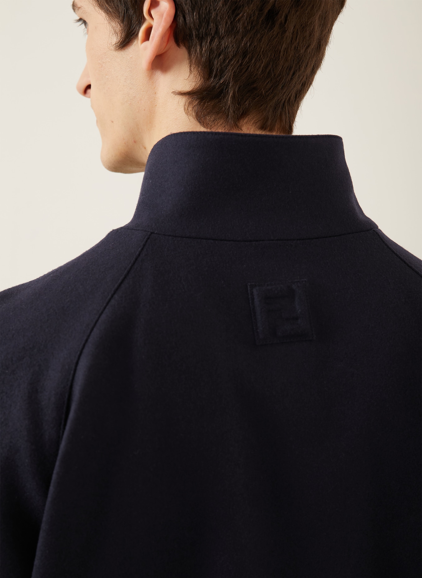 FENDI cashmere jacket: DARK BLUE