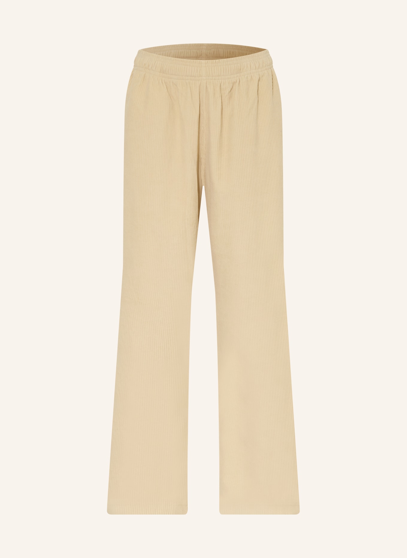 adidas Originals Spodnie z sztruksu w stylu joggingowym: BEŻOWY