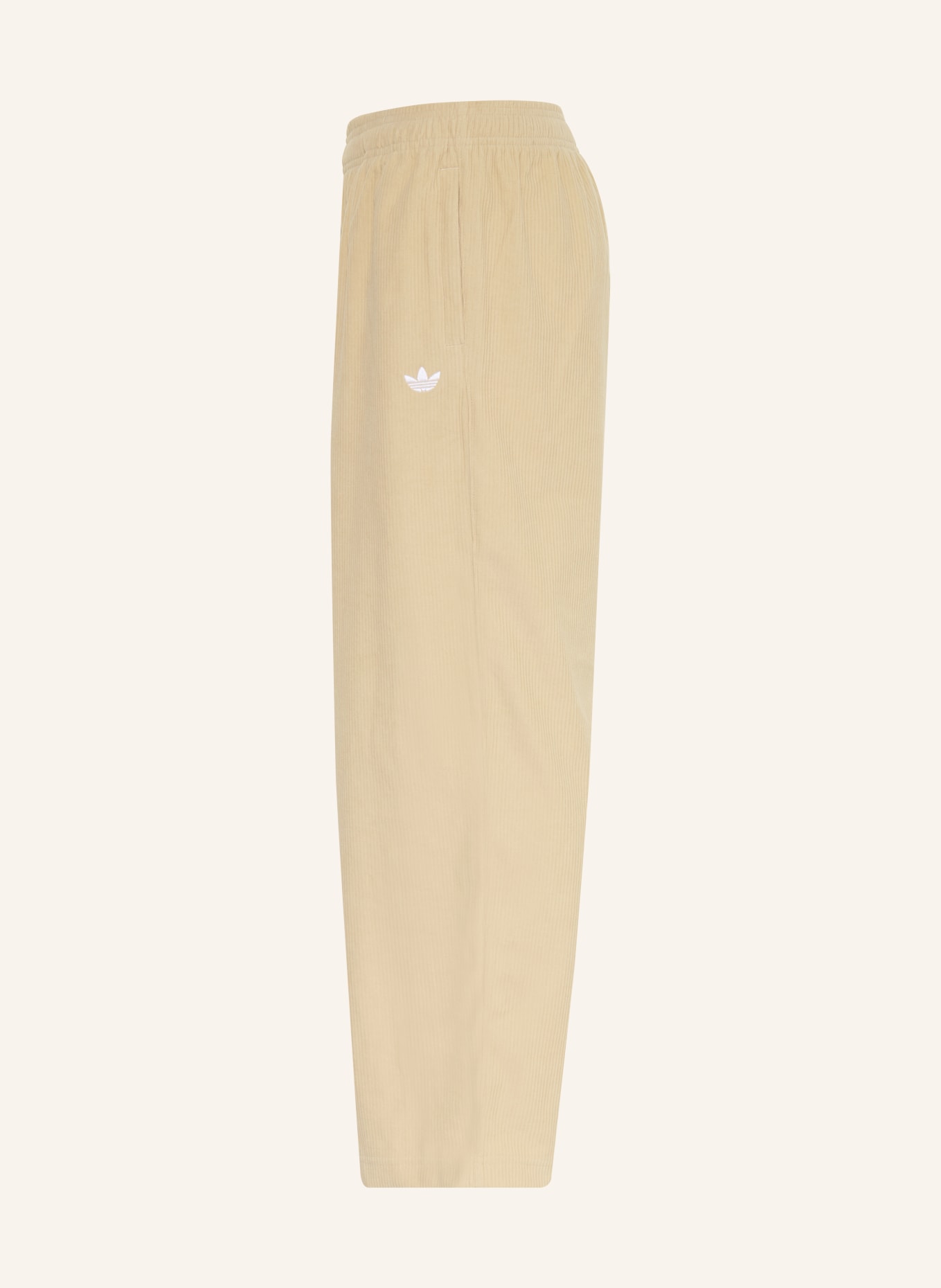 adidas Originals Spodnie z sztruksu w stylu joggingowym: BEŻOWY