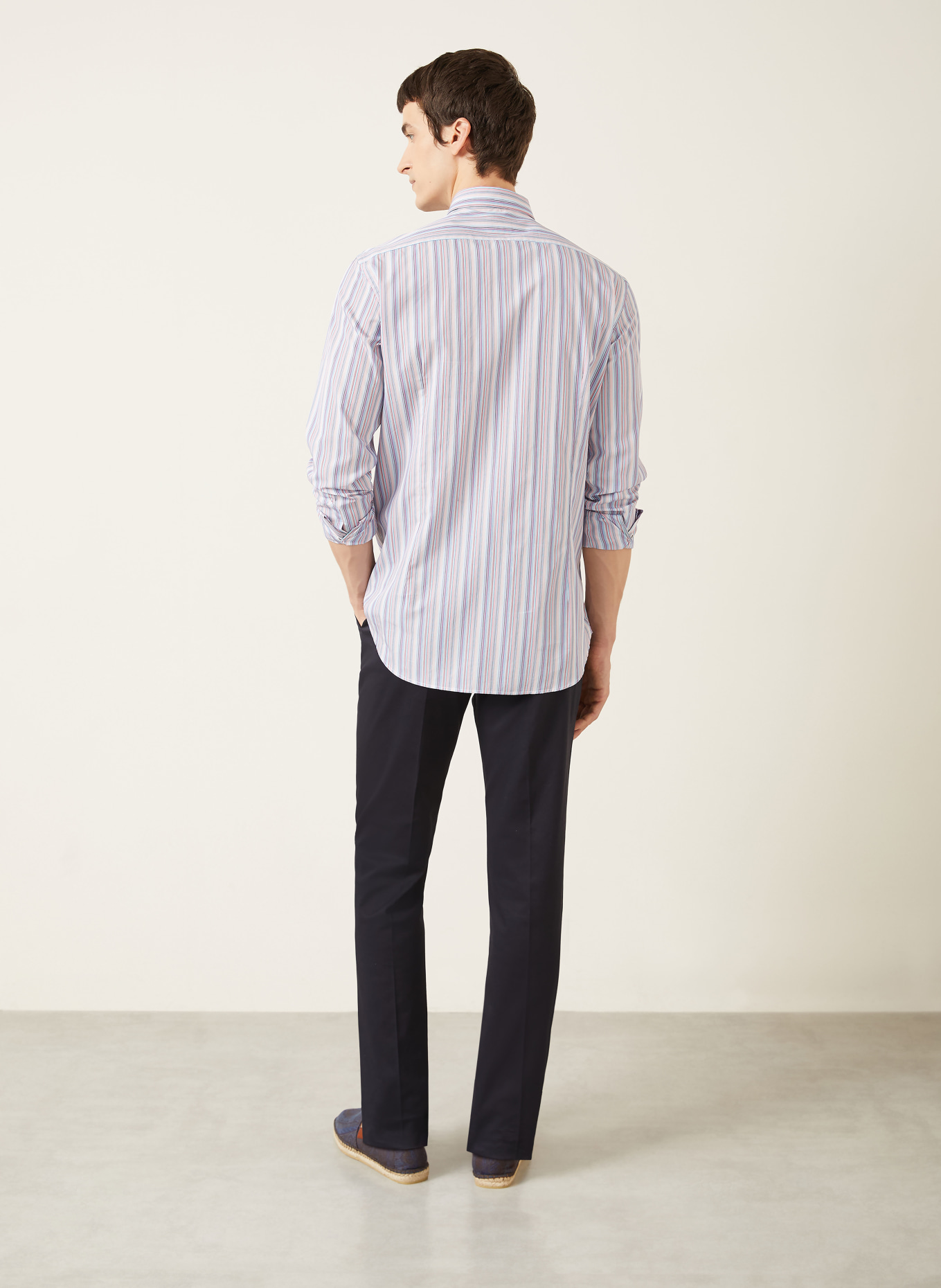 ETRO Chemise Slim Fit: LILAS CLAIR / ROSE / ROUGE CLAIR