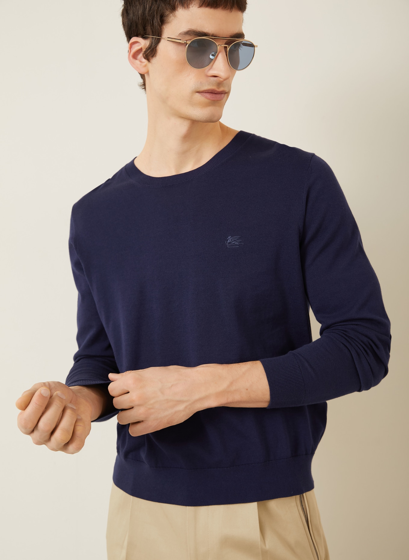 ETRO sweater: DARK BLUE