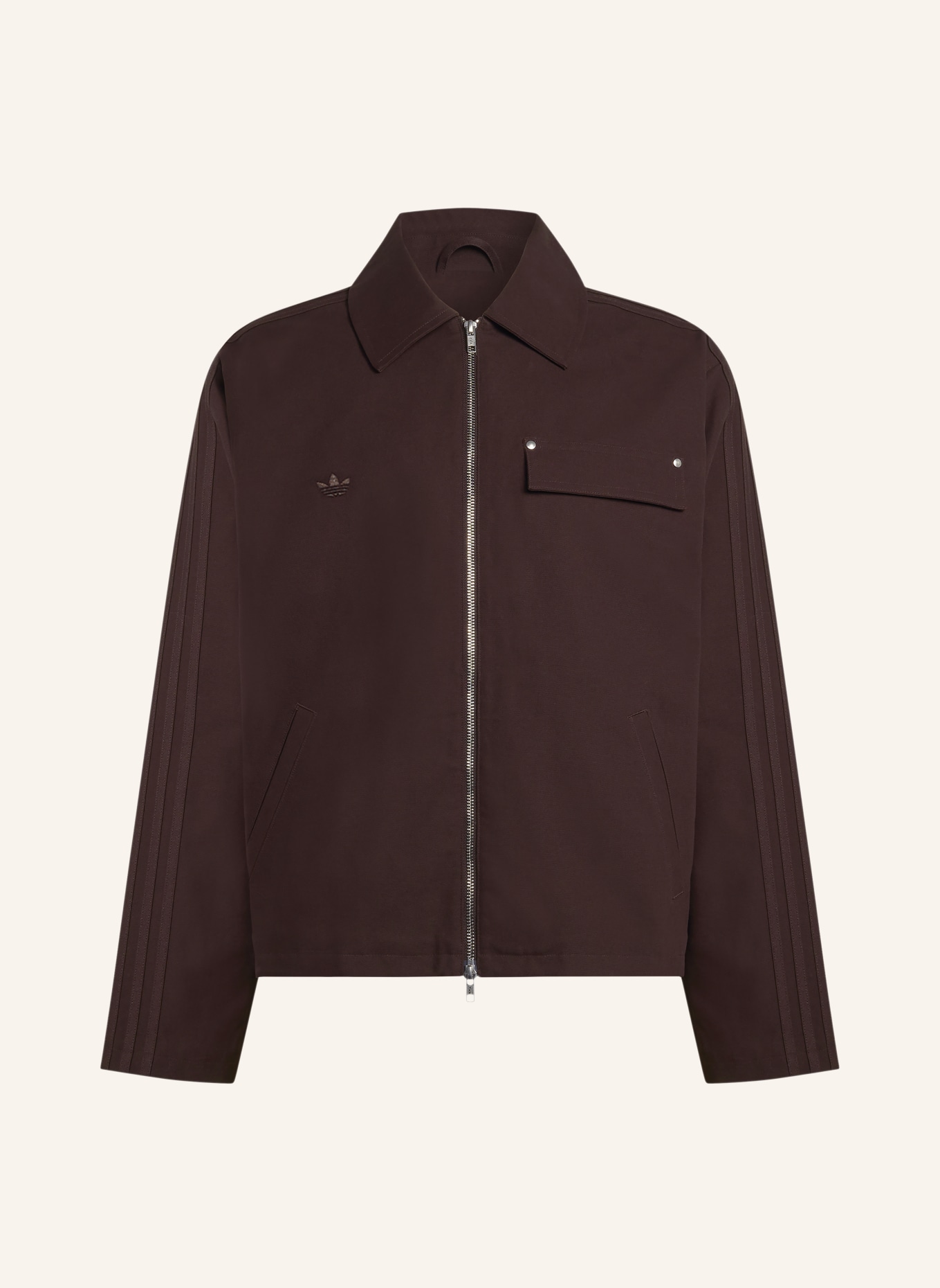adidas Originals Overjacket WORKWEAR: DUNKELBRAUN