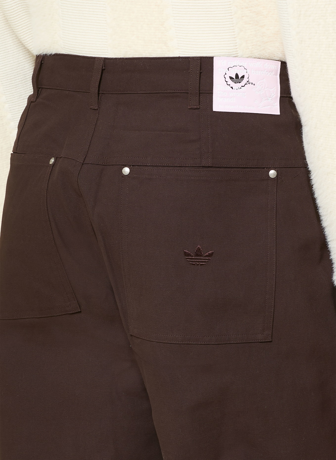 adidas Originals Cargo pants WORKPANT: DARK BROWN