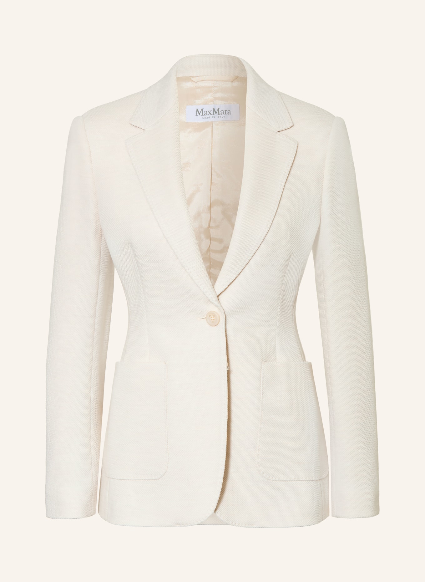 Max Mara Jersey blazer UTILITA: CREAM