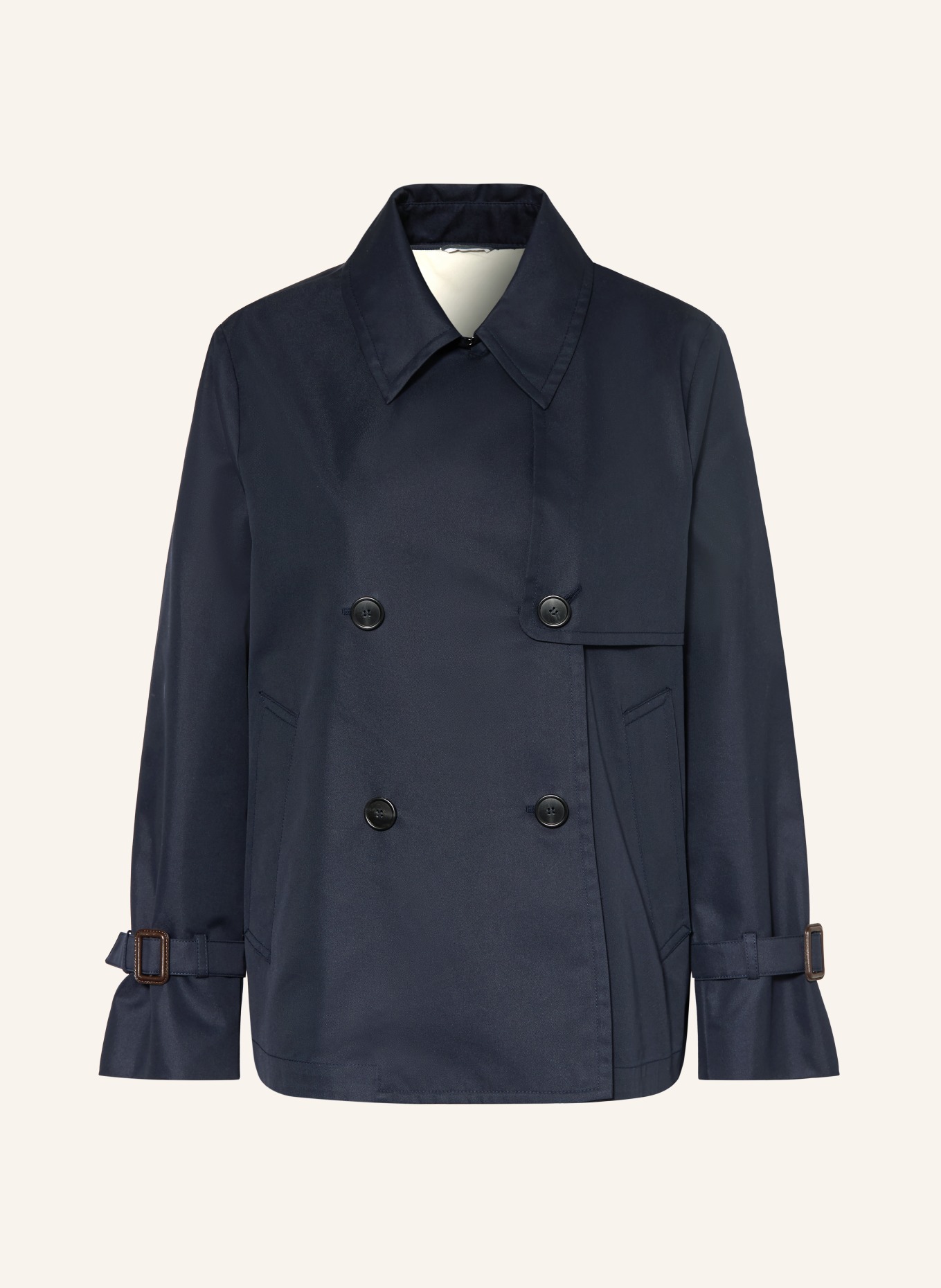 WEEKEND Max Mara BIGLIA trench coat: DARK BLUE