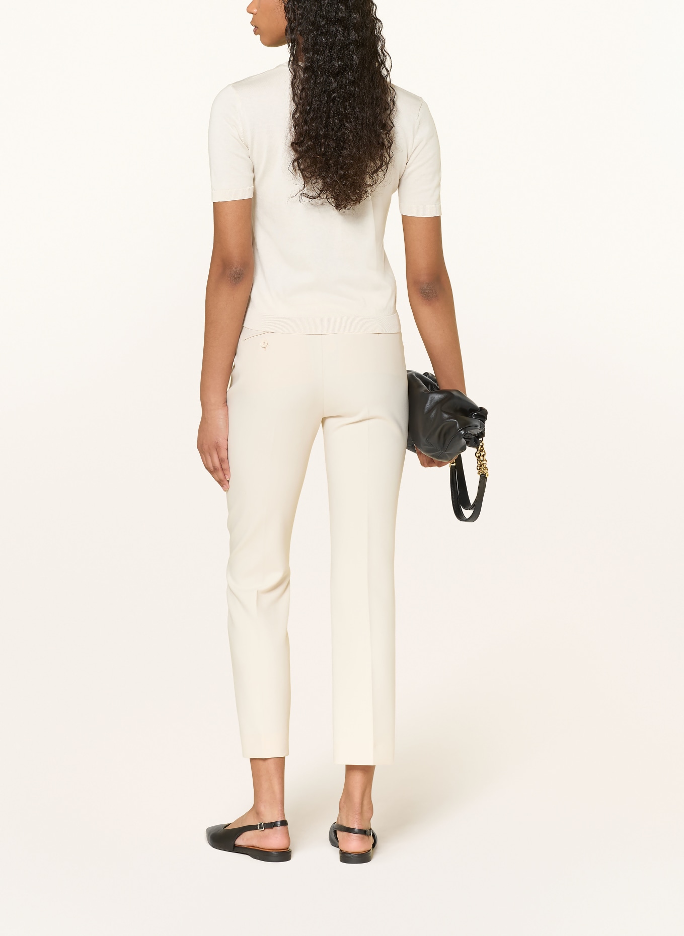 WEEKEND Max Mara Pletené tričko GABARRA s hedvábím: REŽNÁ