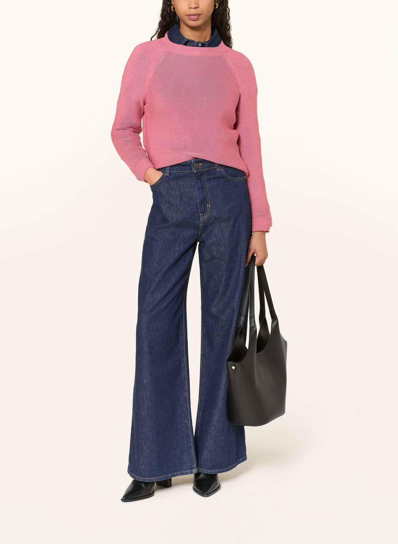 WEEKEND Max Mara Svetr AERE: STARORŮŽOVÁ