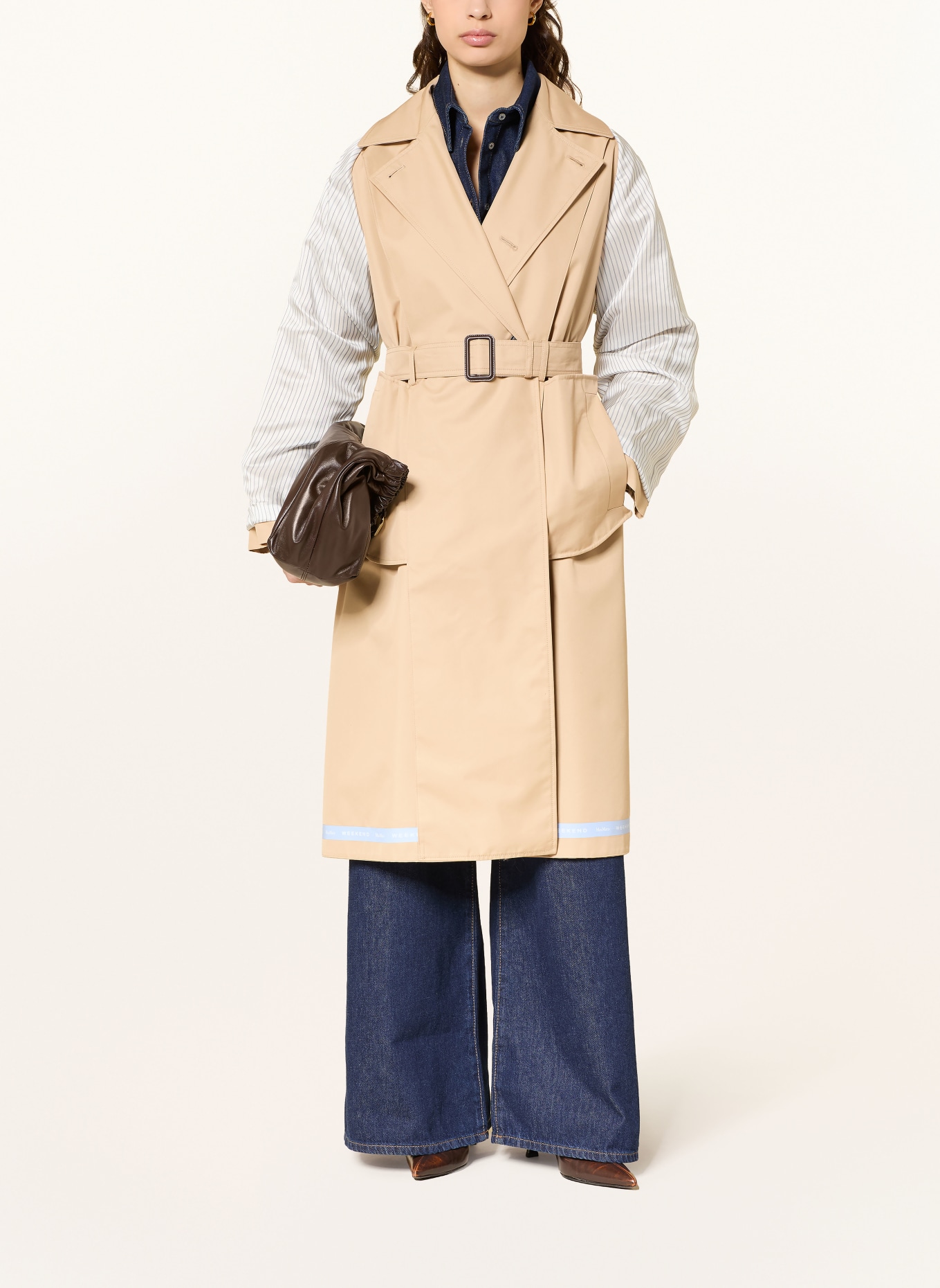 WEEKEND Max Mara Trenchcoat CANASTA: BEIGE