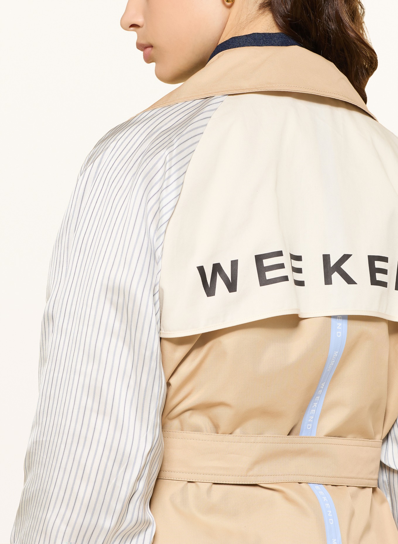 WEEKEND Max Mara Trenchcoat CANASTA: BEIGE