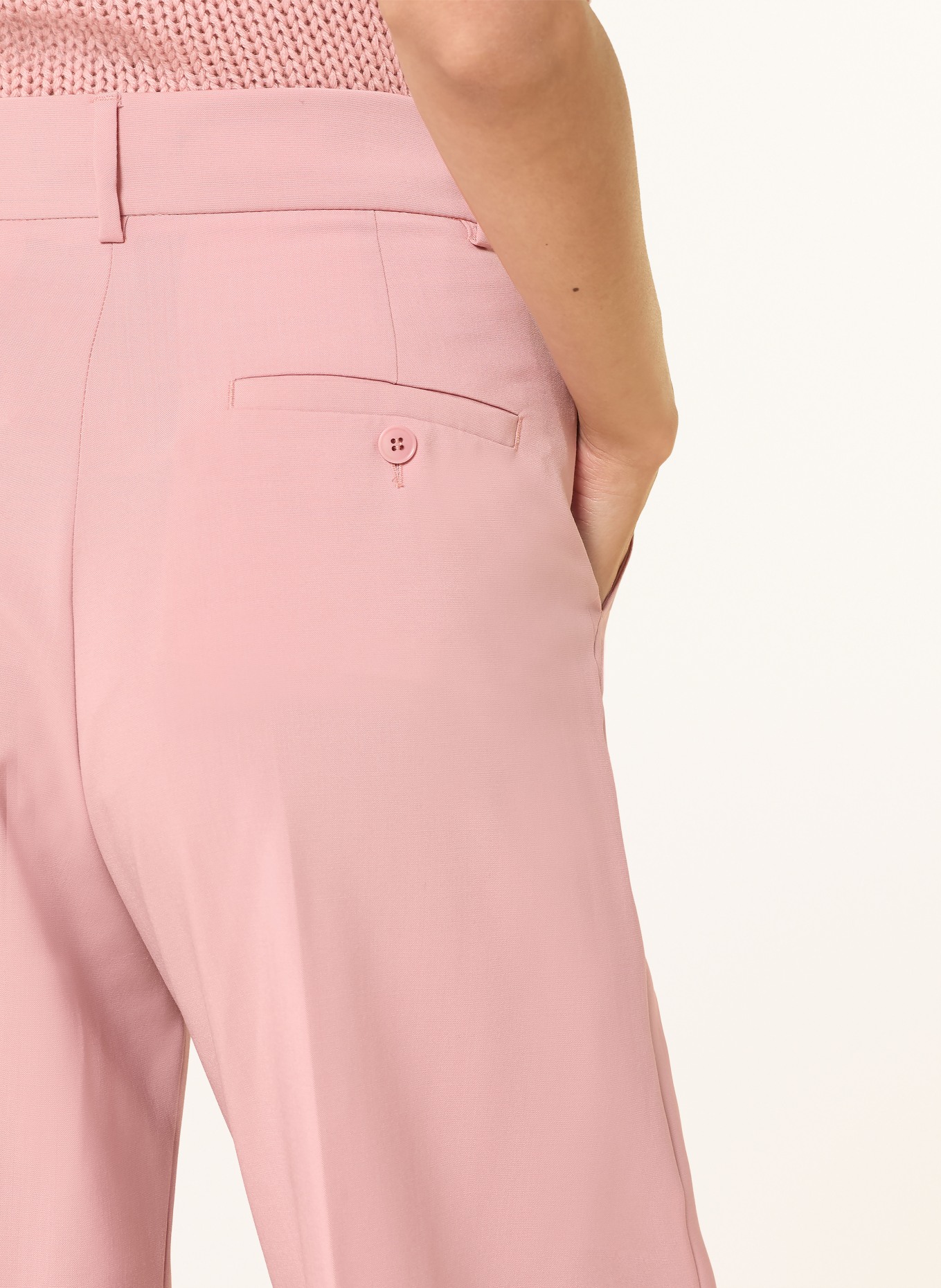 WEEKEND Max Mara Marlenehose VISIVO: ROSÉ