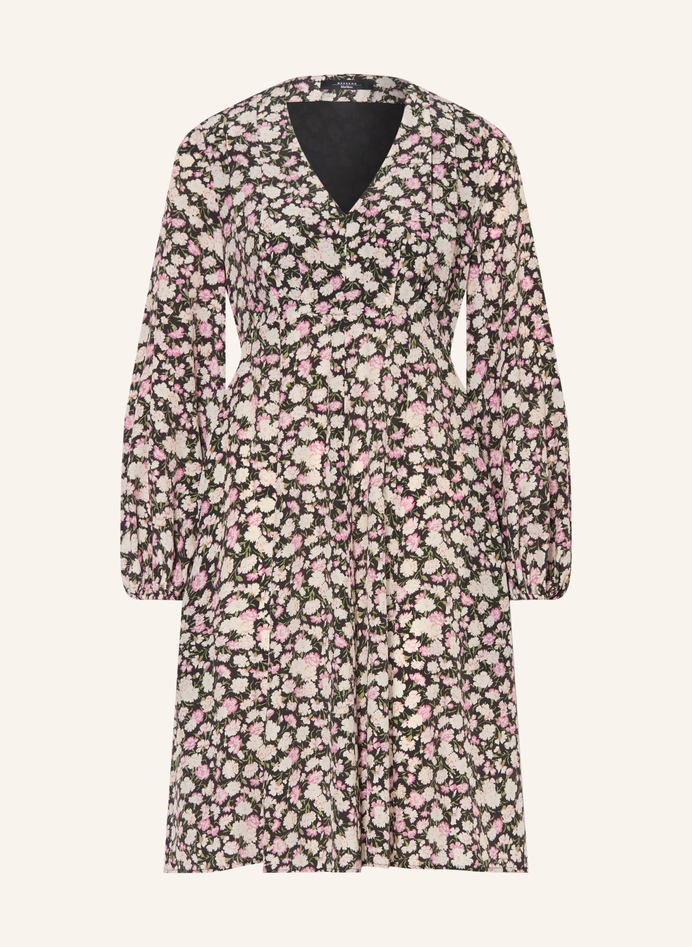 WEEKEND Max Mara Silk dress QUIZ: BLACK / PINK / OLIVE