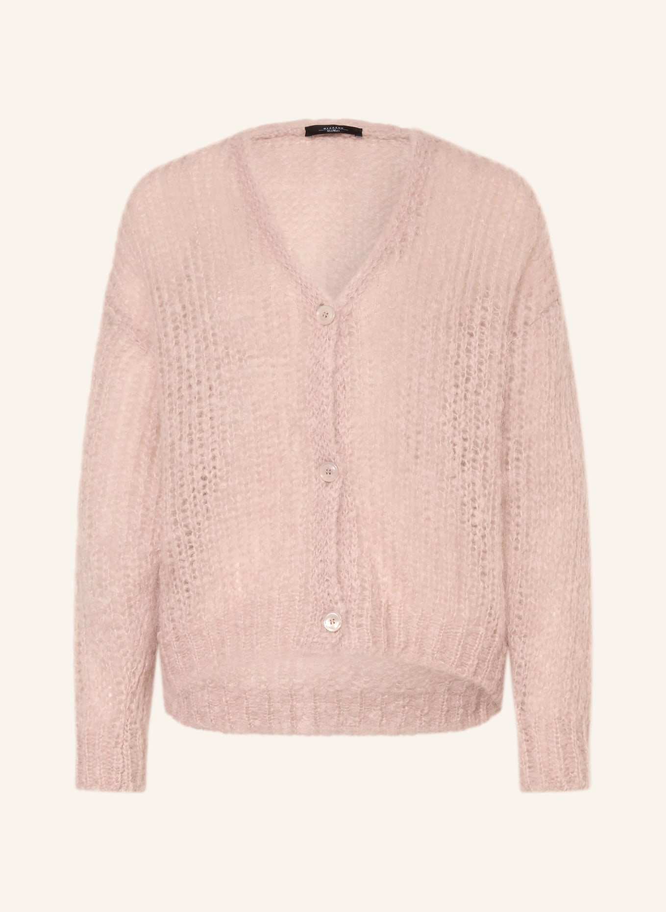 WEEKEND Max Mara Svetr DANZA z mohéru: STARORŮŽOVÁ