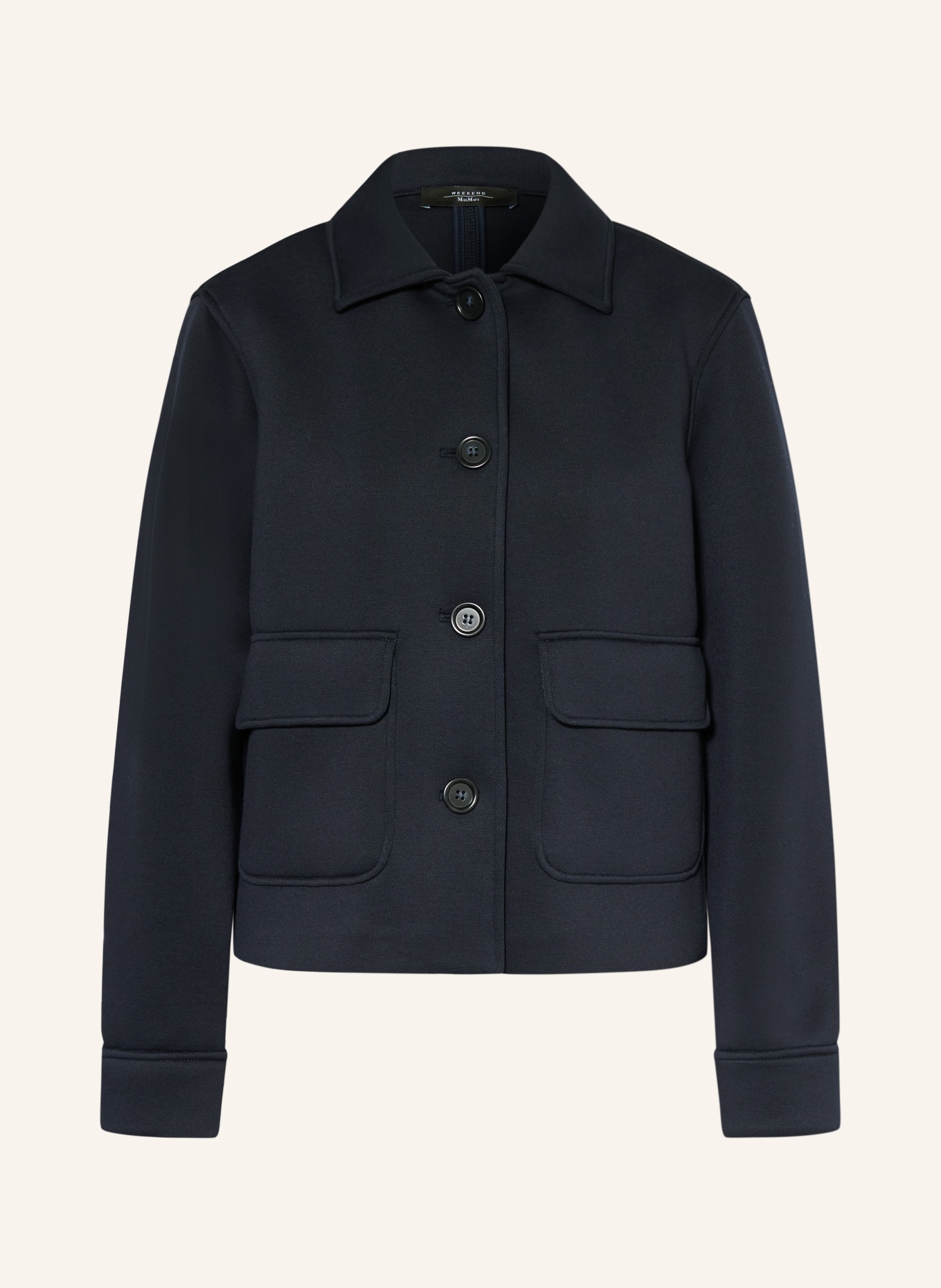 WEEKEND Max Mara Box jacket PERLE: DARK BLUE
