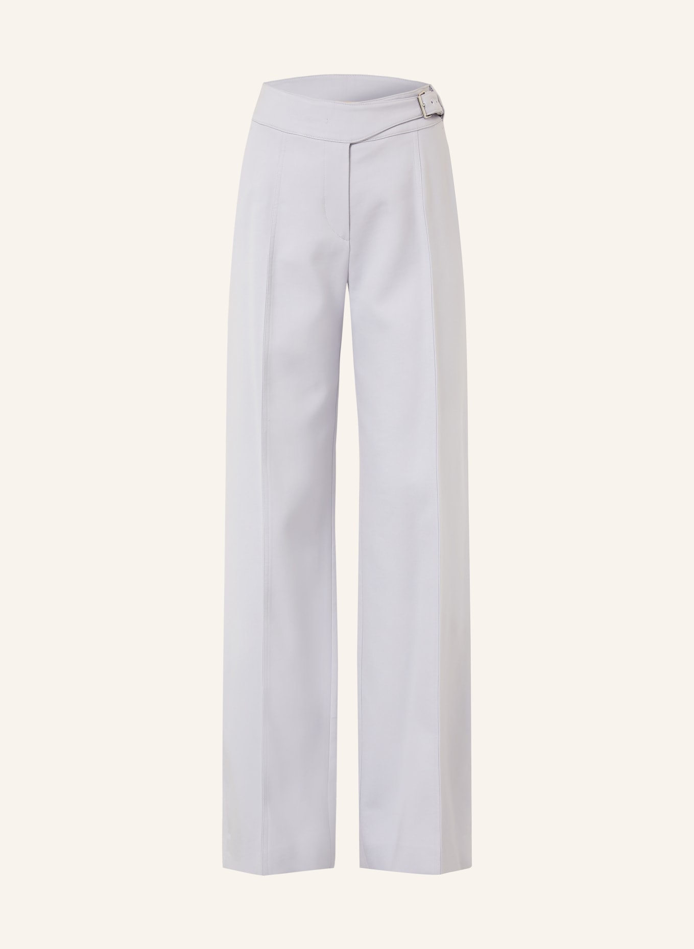 SPORTMAX SALITA wide-leg pants: BLUE GRAY