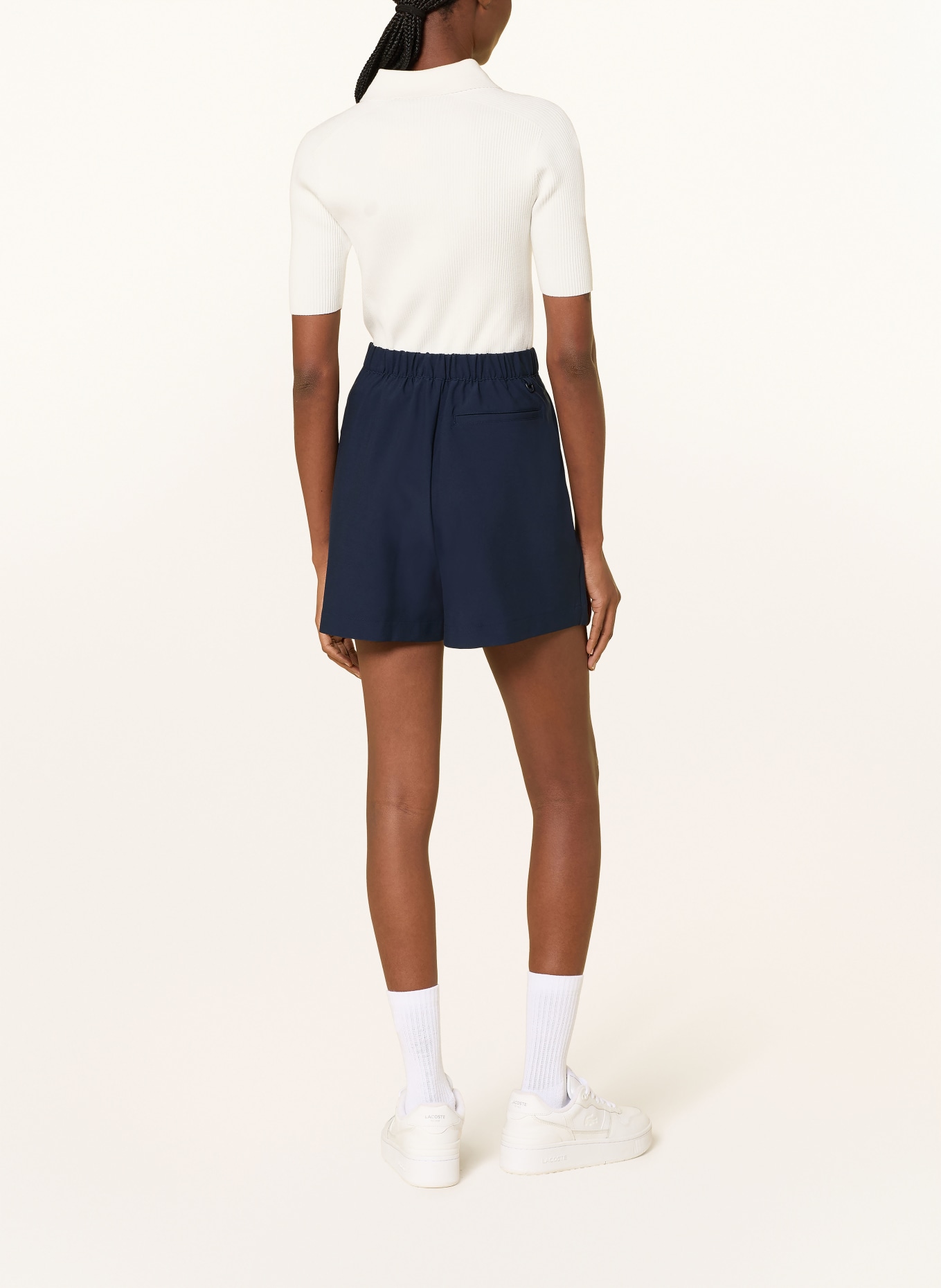 LACOSTE jupe de golf: BLEU FONCÉ