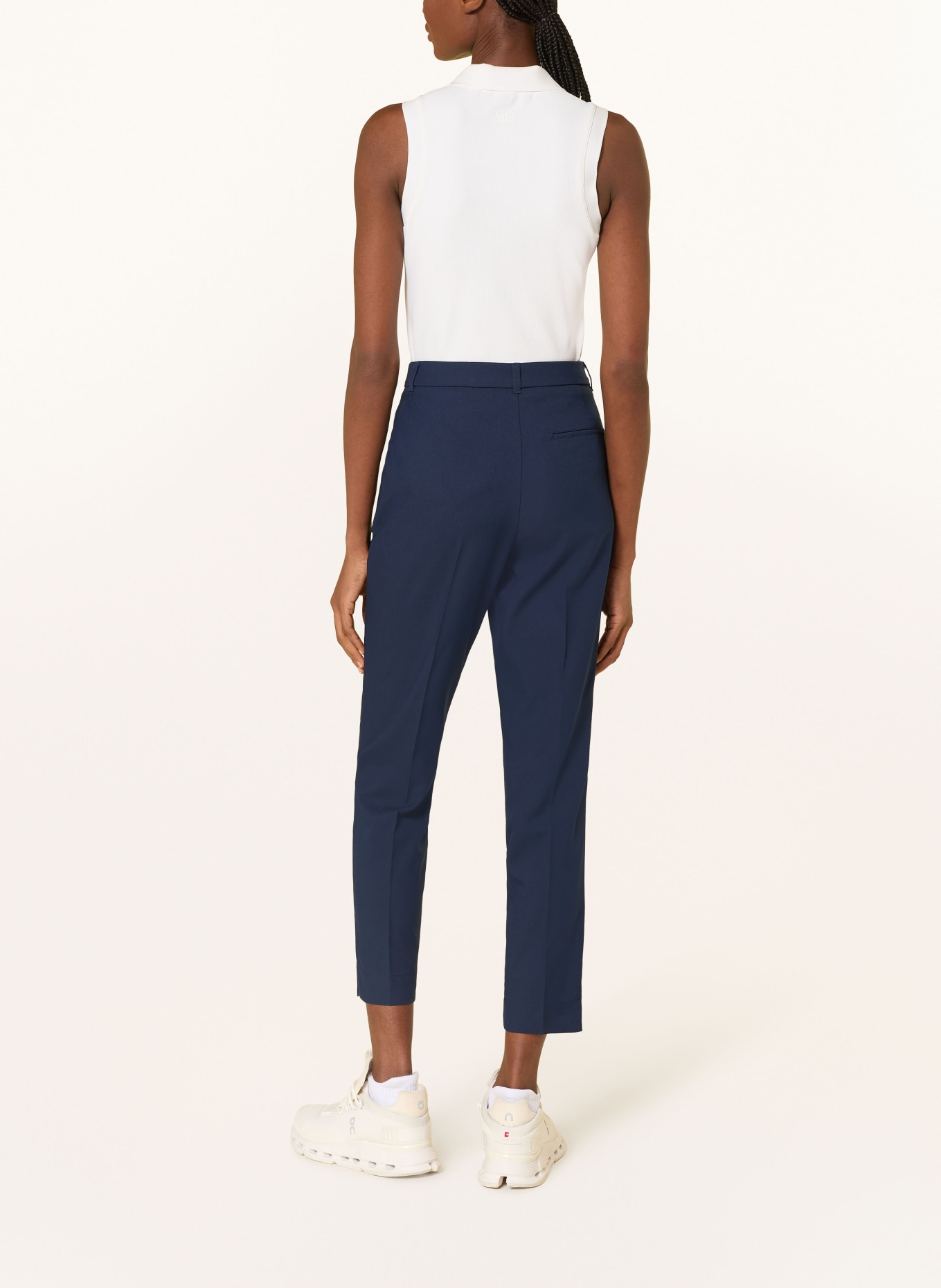 LACOSTE 7/8-Golfhose: DUNKELBLAU