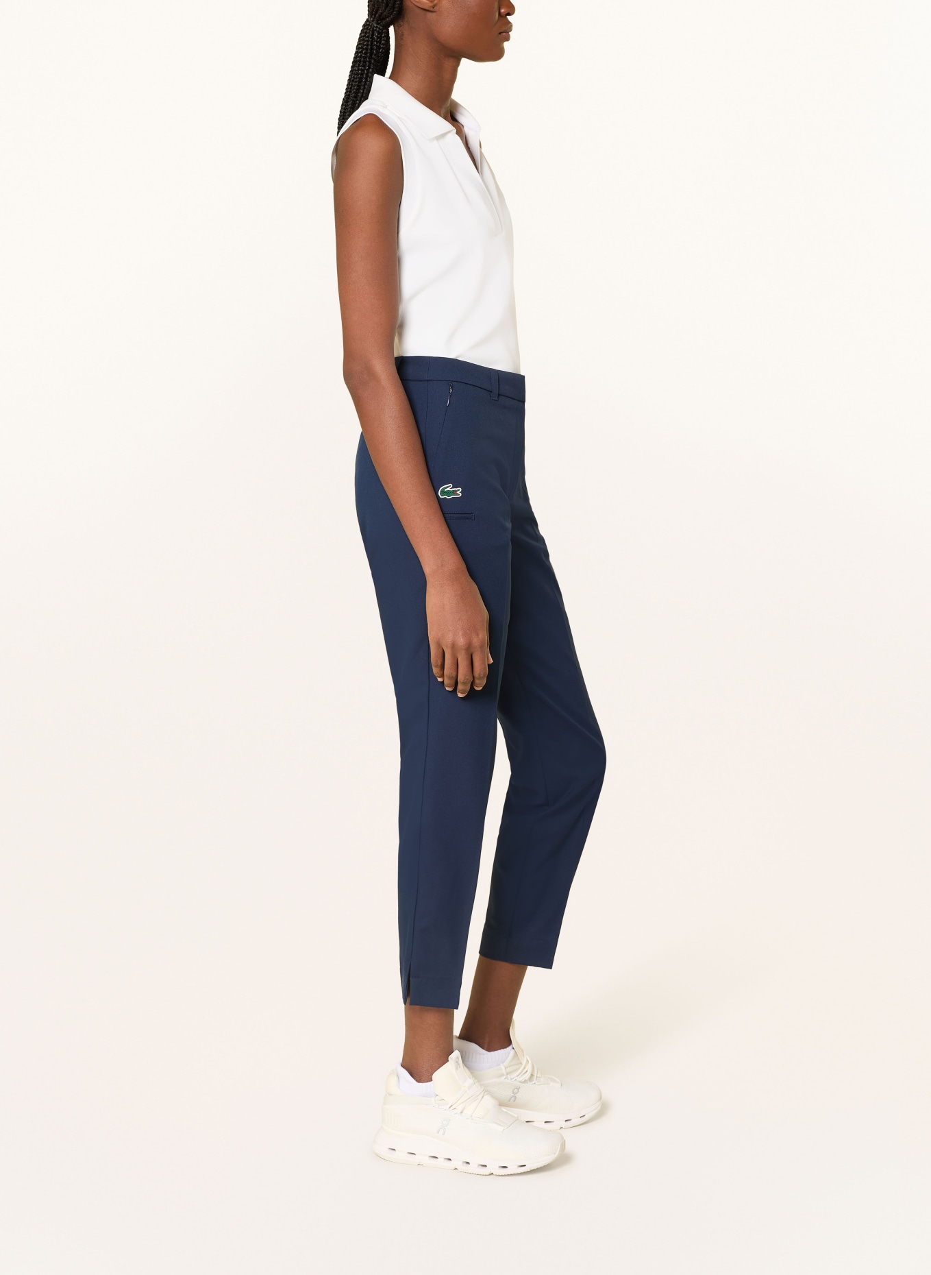 LACOSTE 7/8-Golfhose: DUNKELBLAU