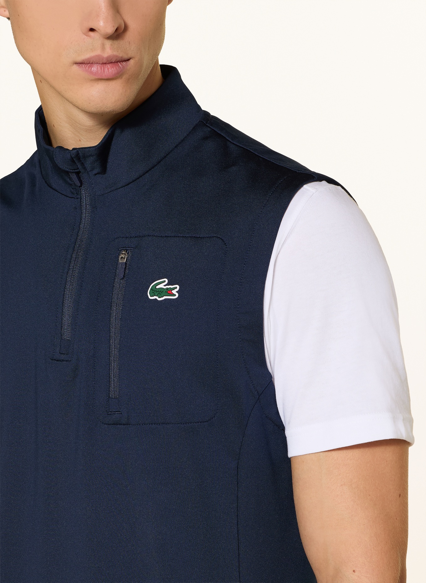 LACOSTE Funktionsweste: DUNKELBLAU