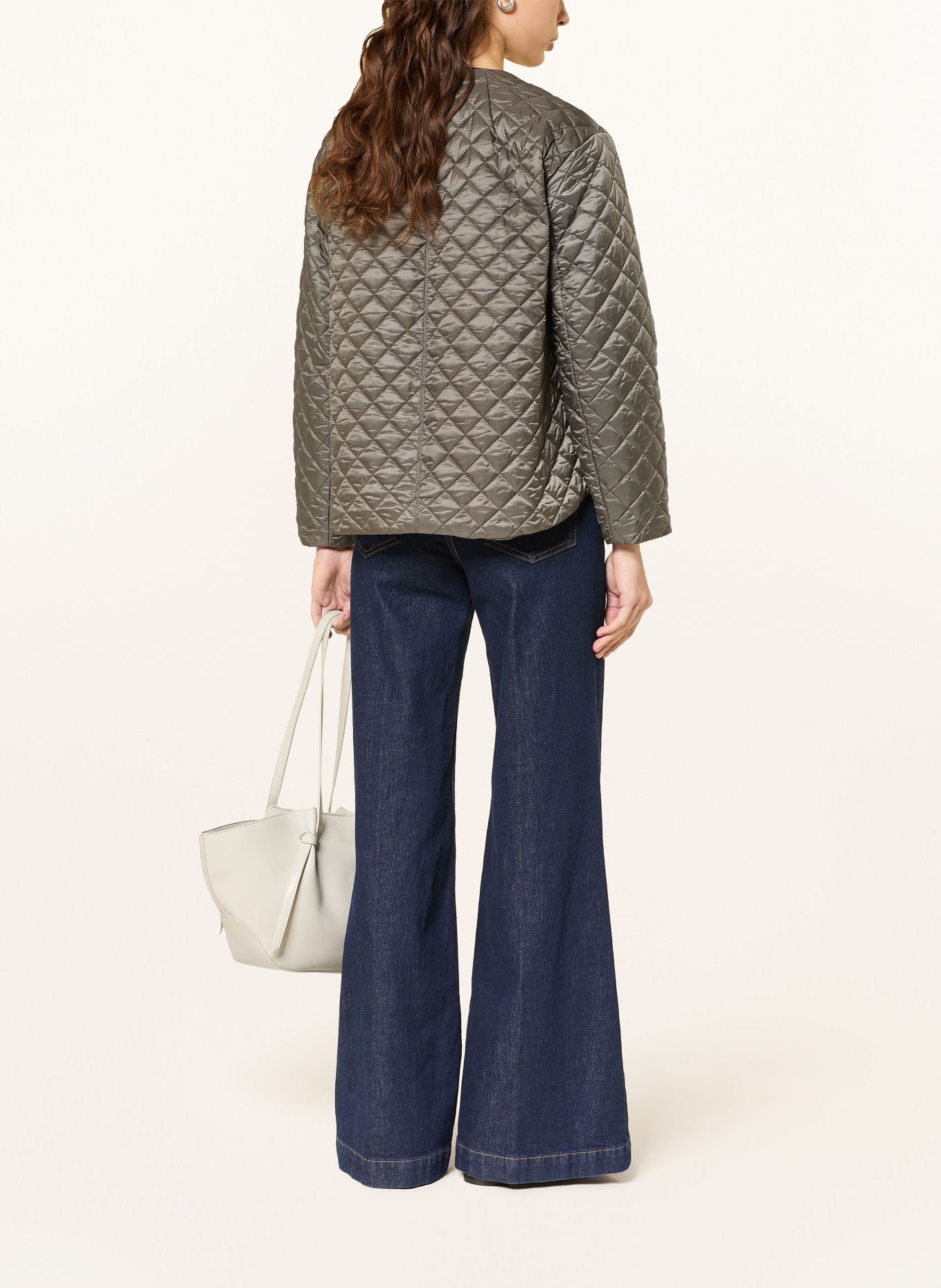 Max Mara The Cube Prošívaná bunda GIOIOSA: TMAVĚ ŠEDÁ