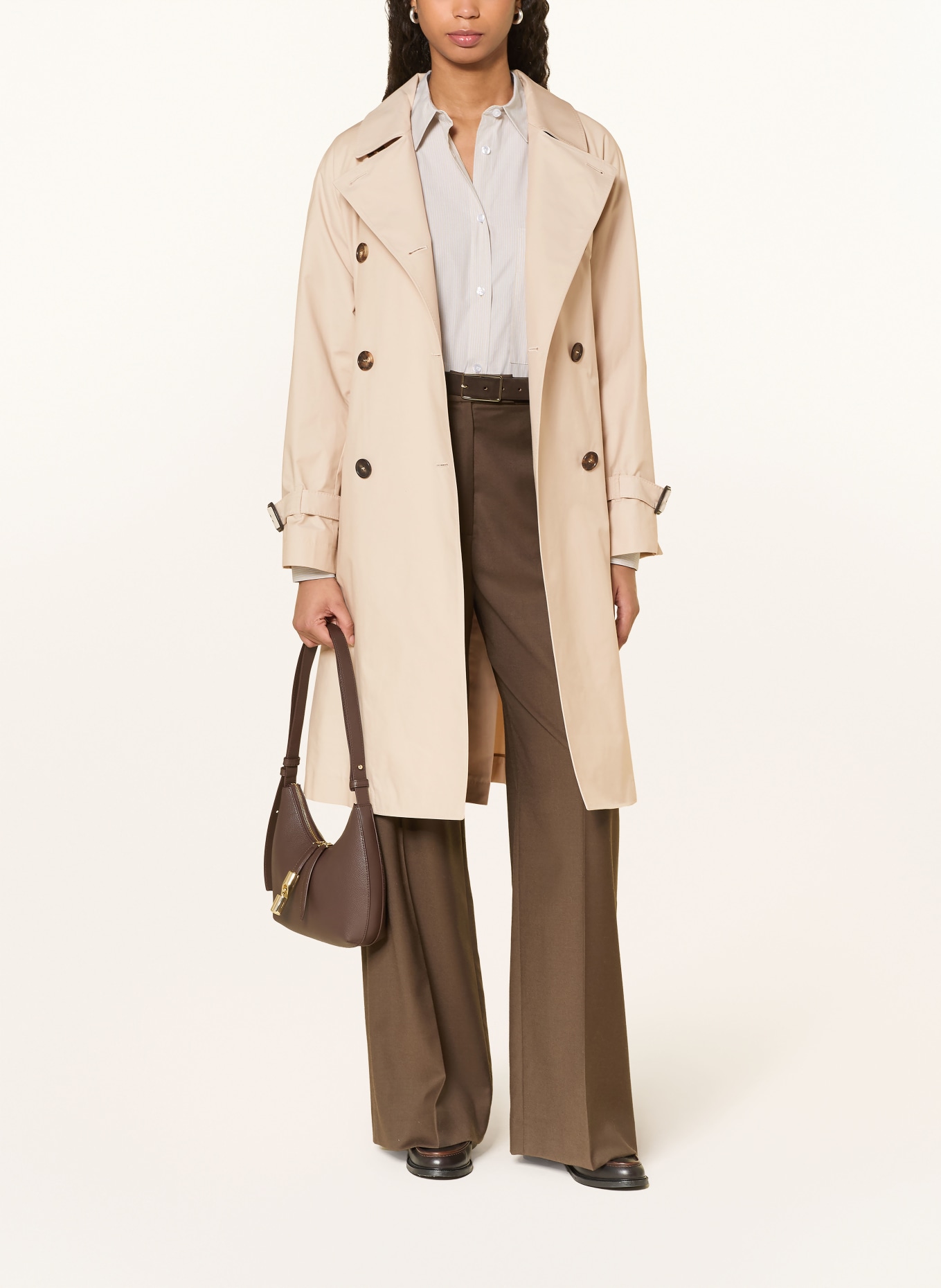 Max Mara The Cube Trenchcoat TRENCH: ECRU
