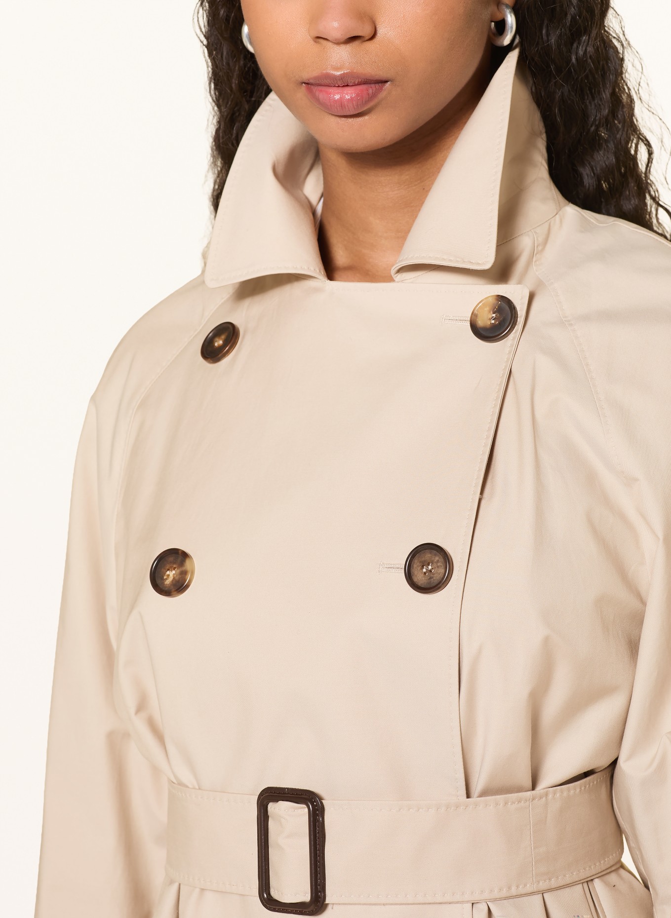 Max Mara The Cube Trenchcoat TRENCH: ECRU
