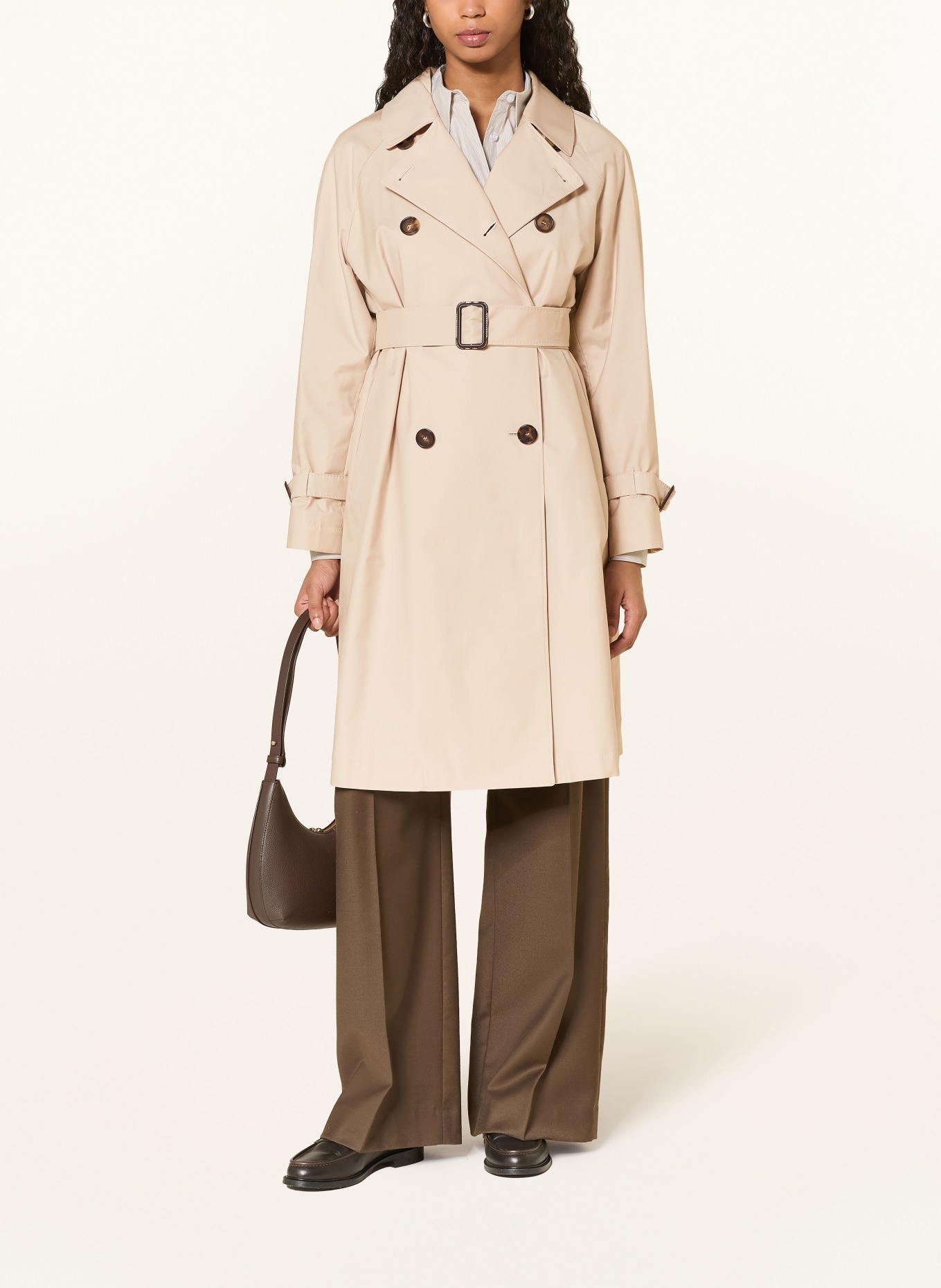 Max Mara The Cube Trenchcoat TRENCH: ECRU