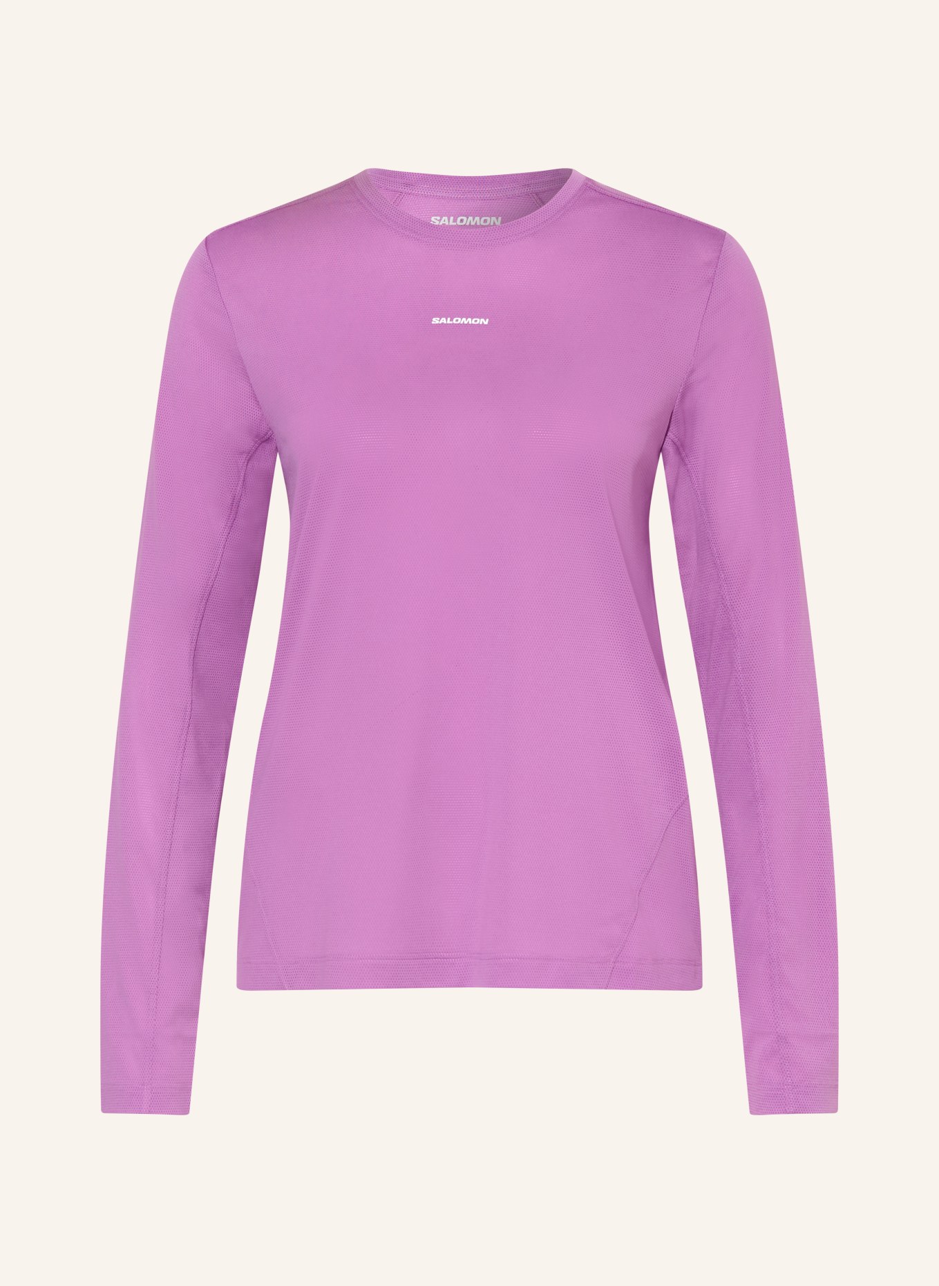 SALOMON SHKOUT CORE running shirt: PURPLE