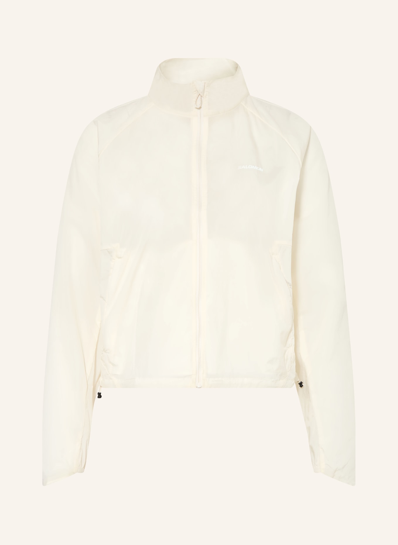 SALOMON Laufjacke SHAKEOUT FLY: WEISS