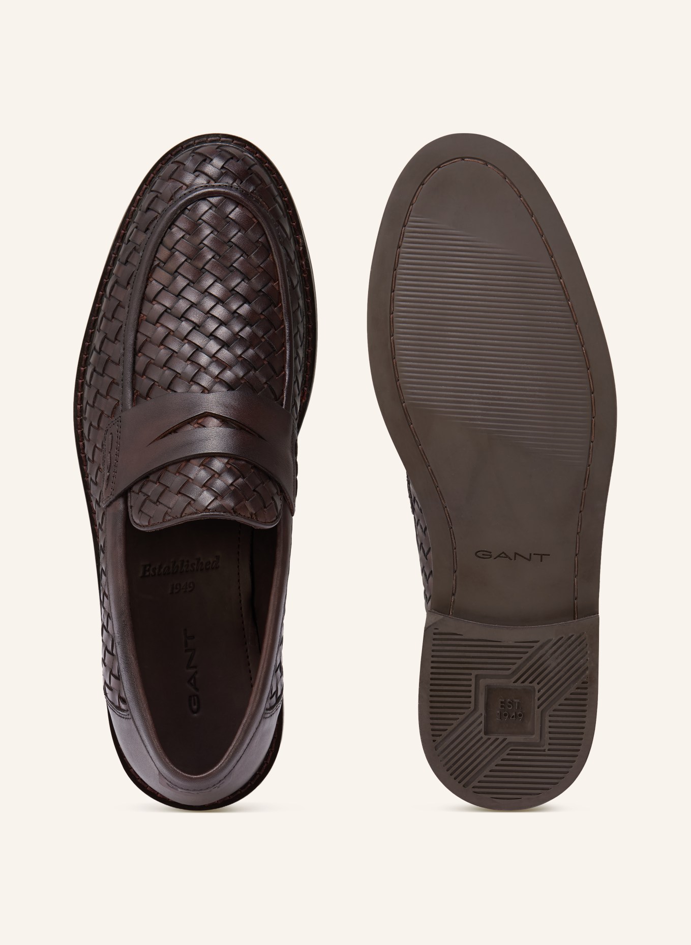 GANT Penny loafer LOZHAM: DARK BROWN