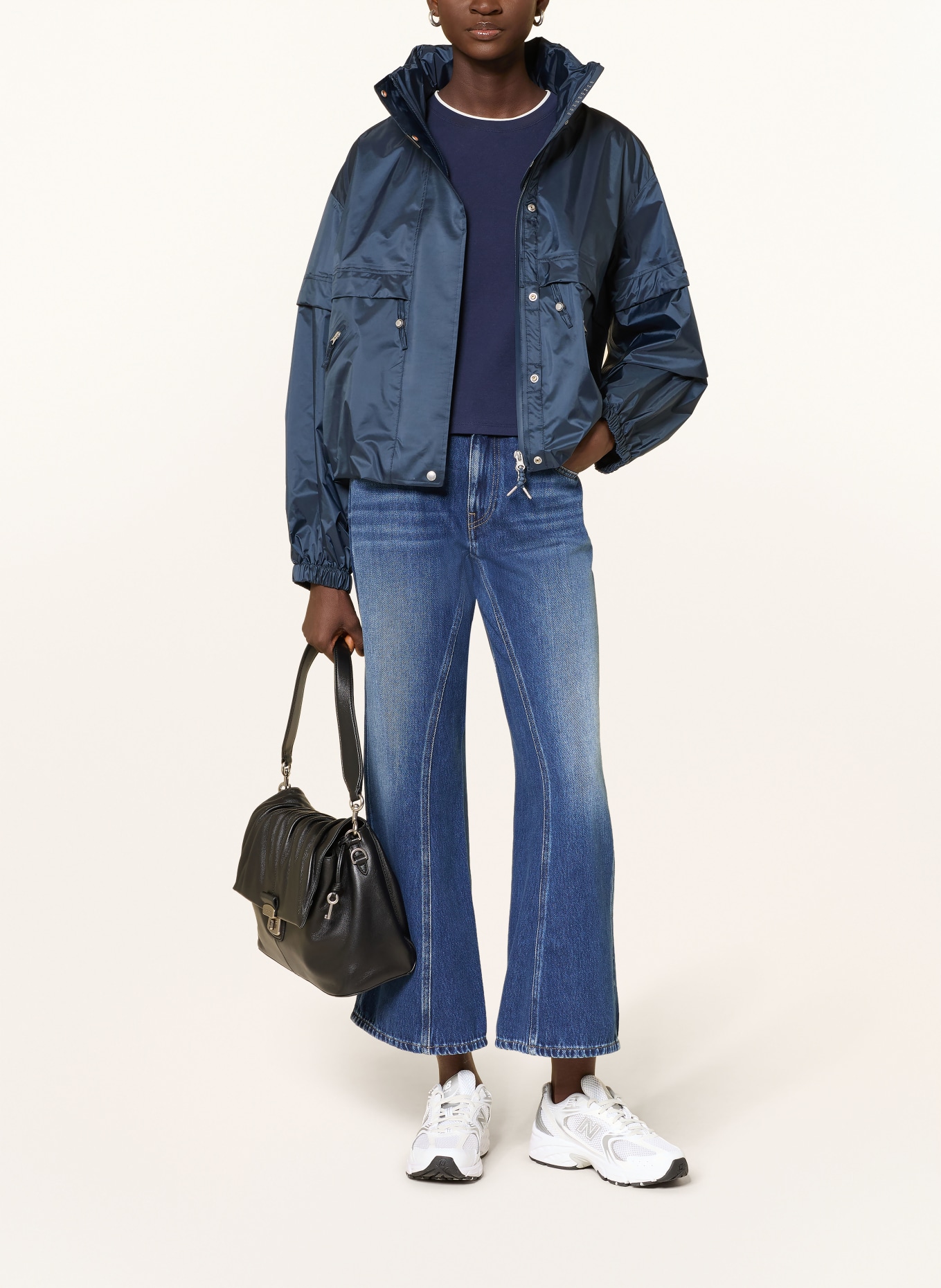 PARAJUMPERS Pláštěnka KASANE: TMAVĚ MODRÁ