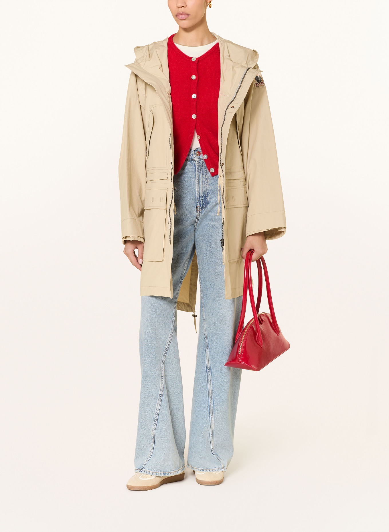 PARAJUMPERS Parka ALENKA: BÉŽOVÁ