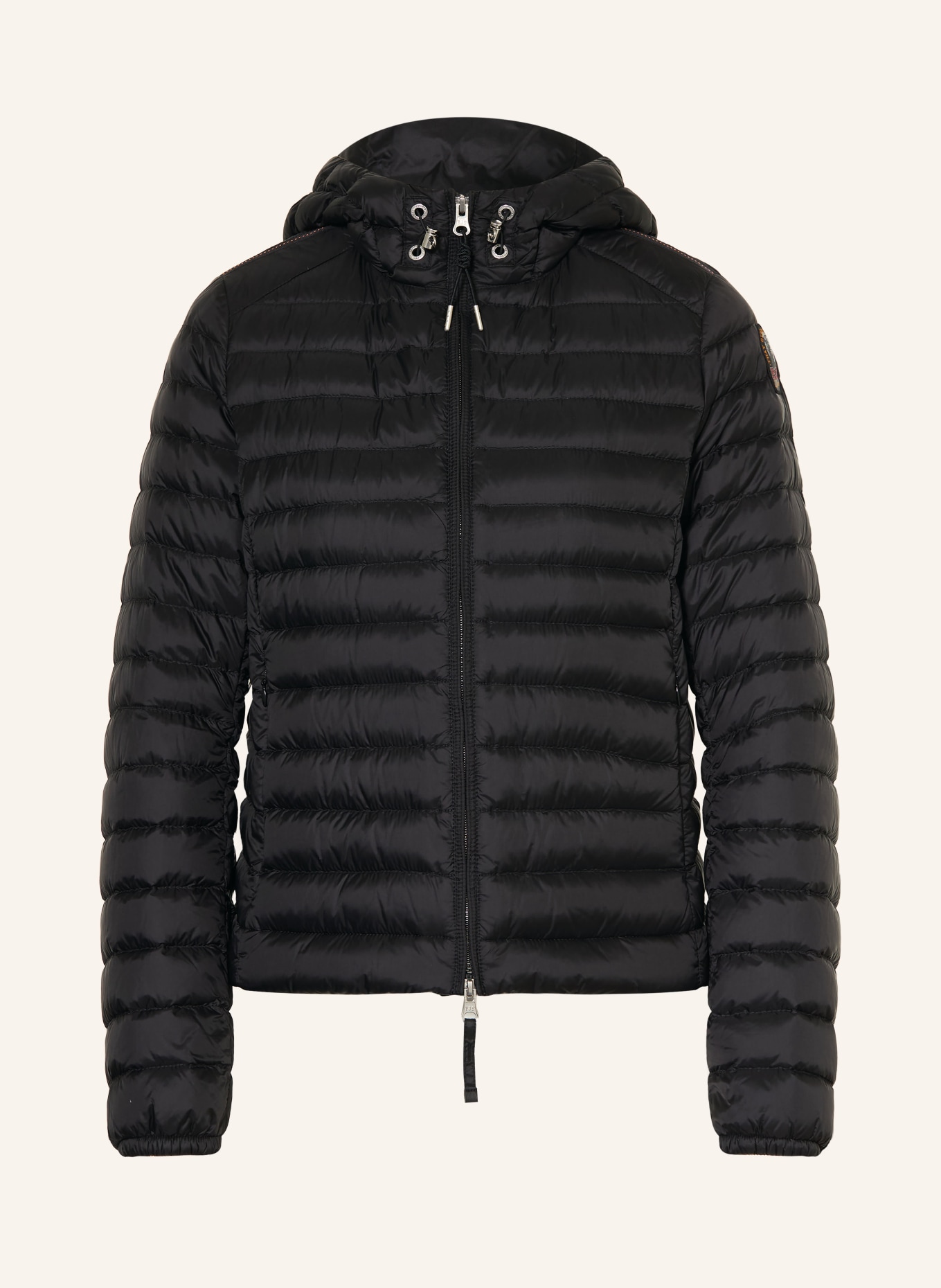 PARAJUMPERS Lehká péřová bunda RORY: ČERNÁ