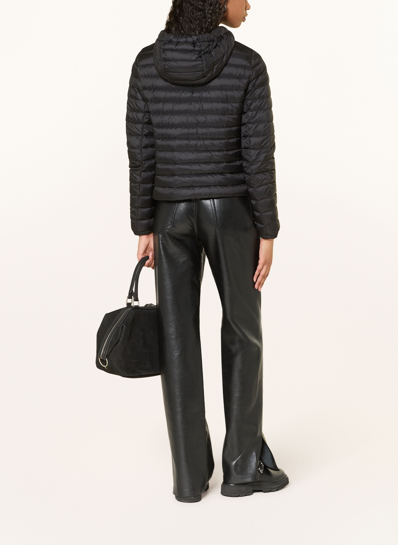 PARAJUMPERS Lehká péřová bunda RORY: ČERNÁ