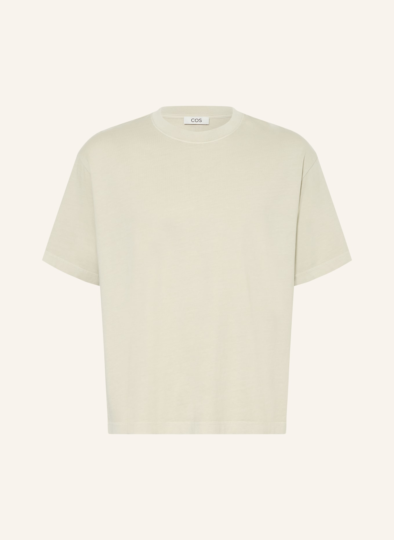 COS T-Shirt: HELLGRÜN