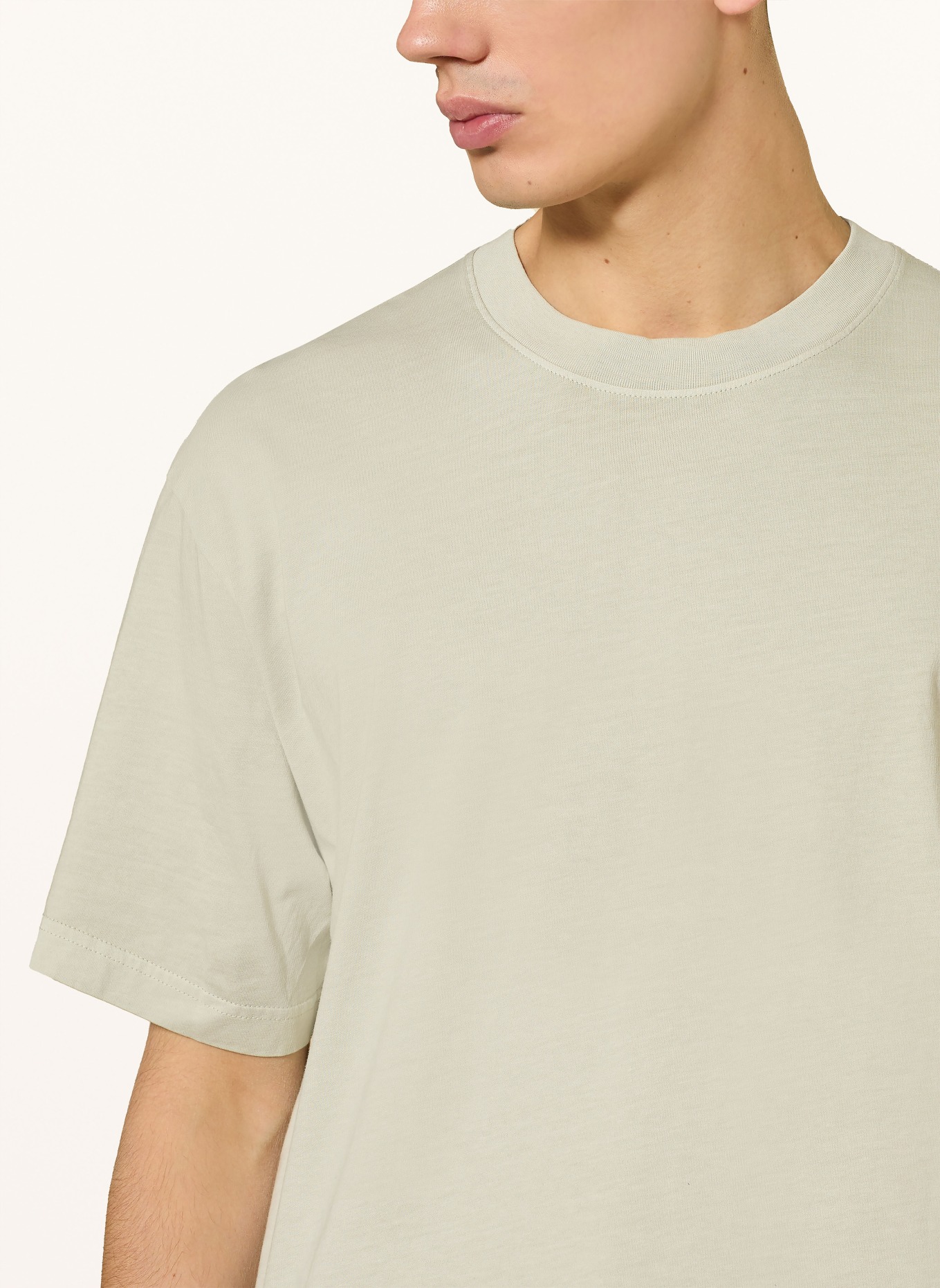 COS T-Shirt: HELLGRÜN