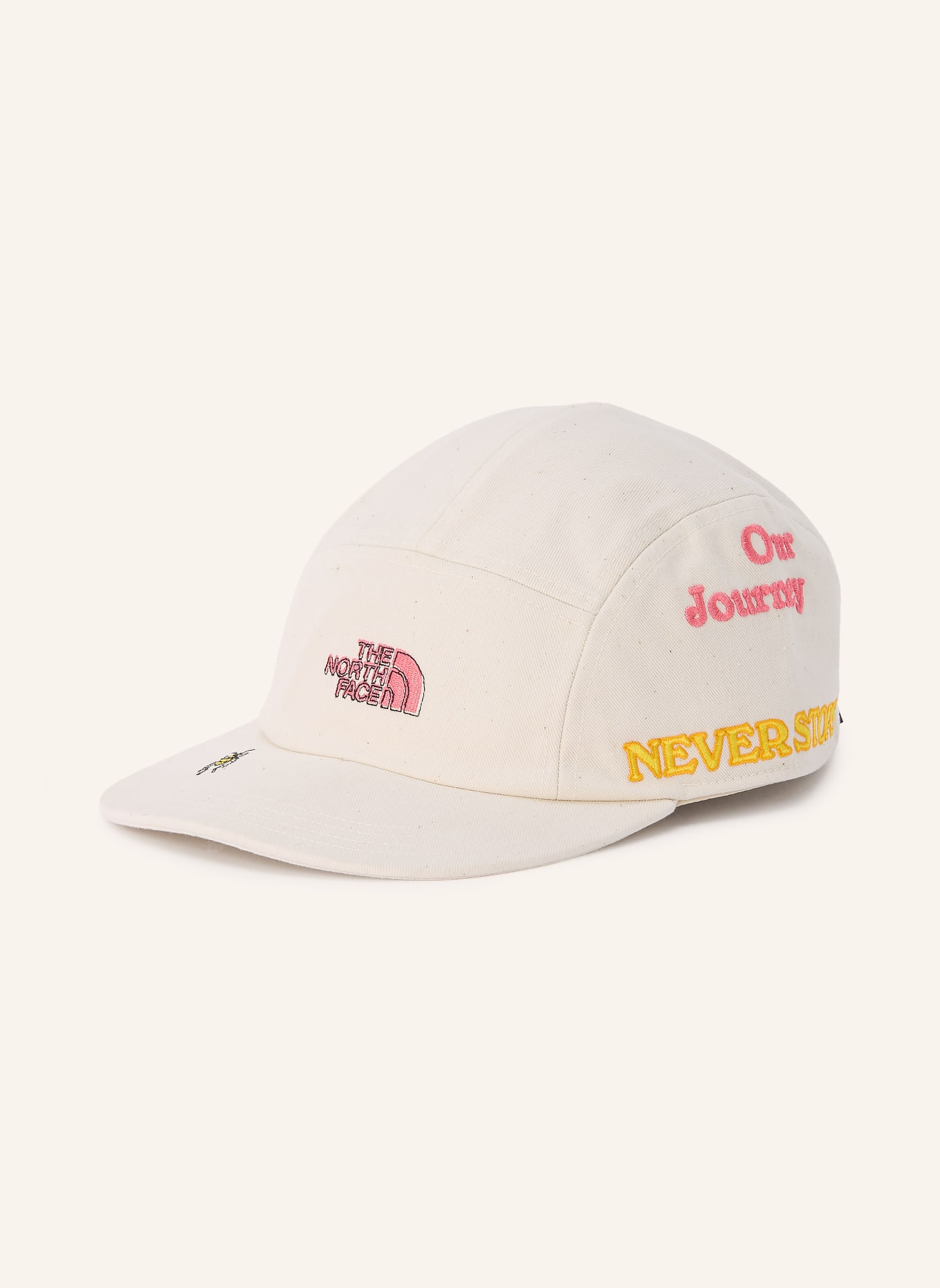 THE NORTH FACE Cap NORM: ECRU / PINK / YELLOW