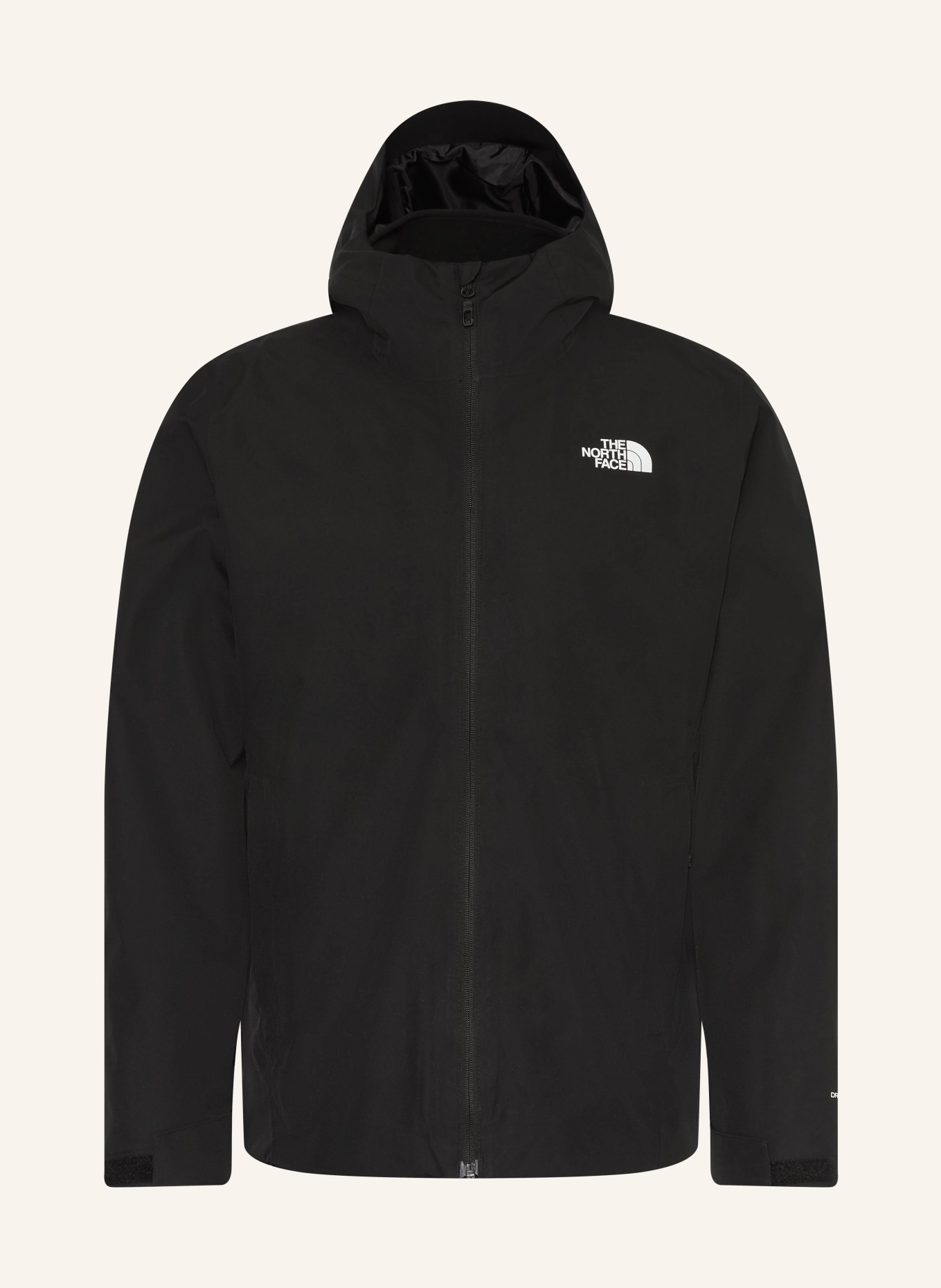 THE NORTH FACE QUEST DRYVENT™ TRICLIMATE 2-in-1 Jacket: BLACK / WHITE